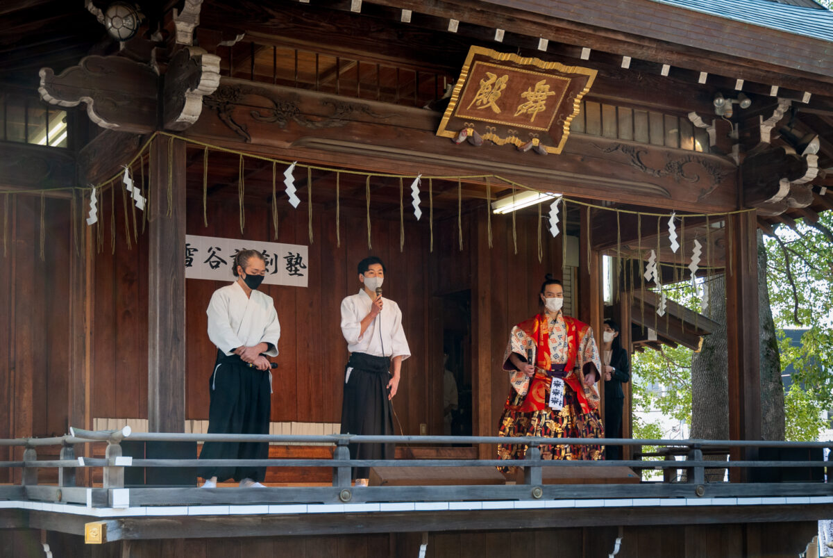 武道奉納式・奉納演武