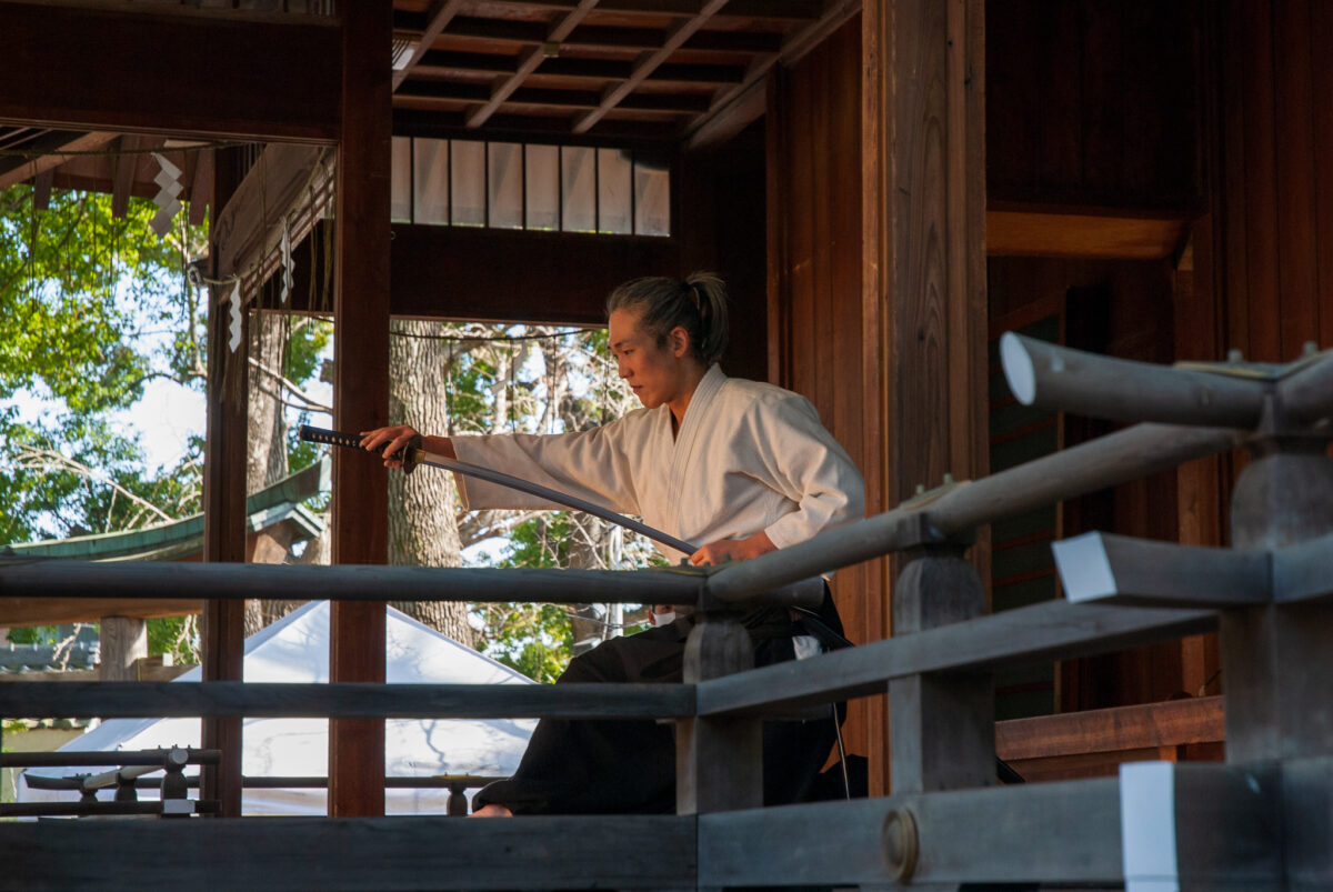 武道奉納式・奉納演武