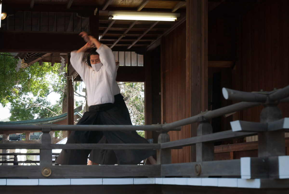 武道奉納式・奉納演武