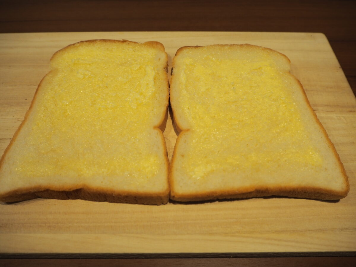 イギリストースト　開いた絵