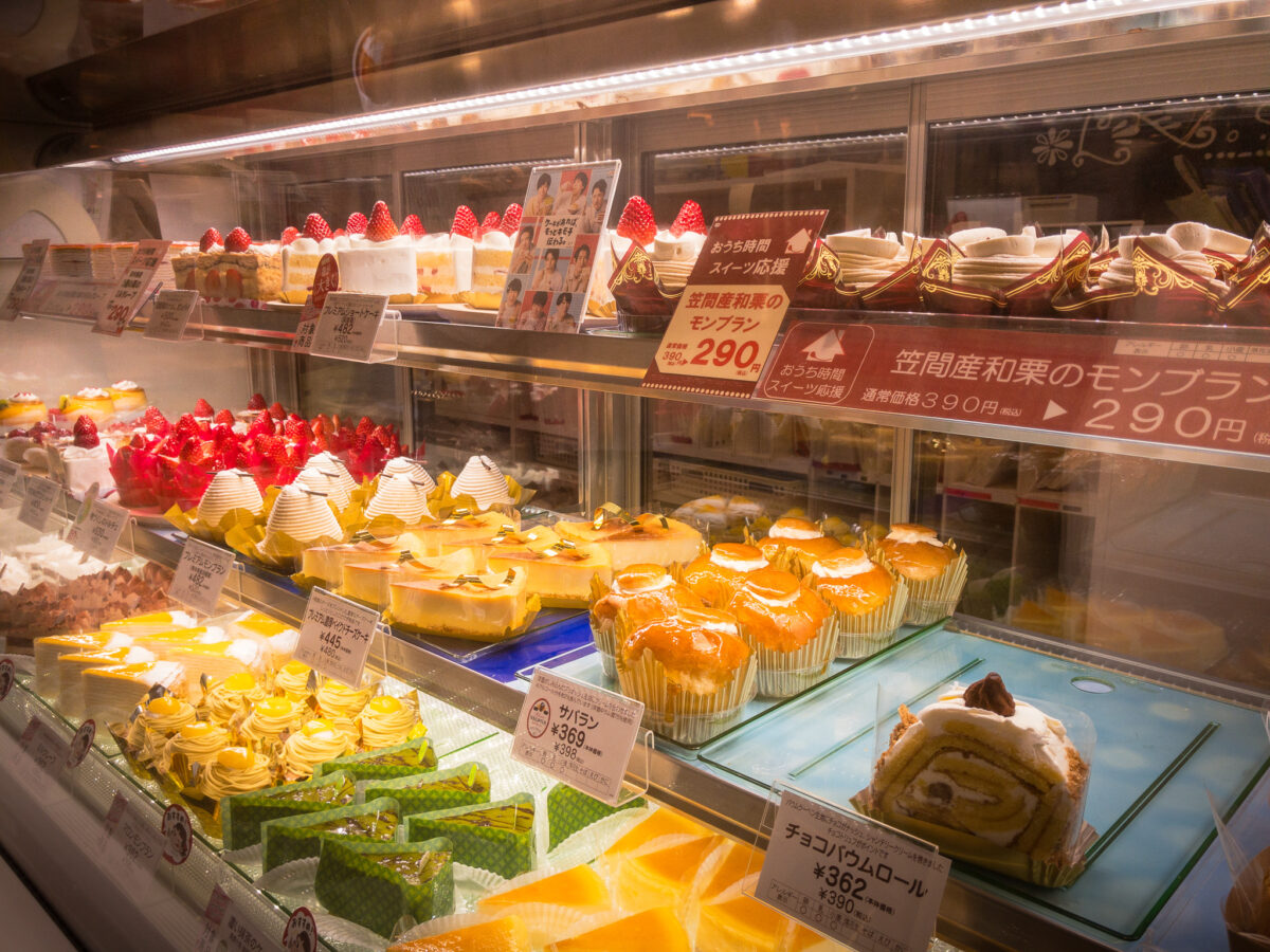 不二家さんのショーケース