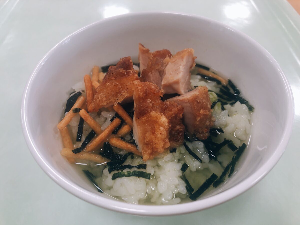 こっこからあげ茶づけ