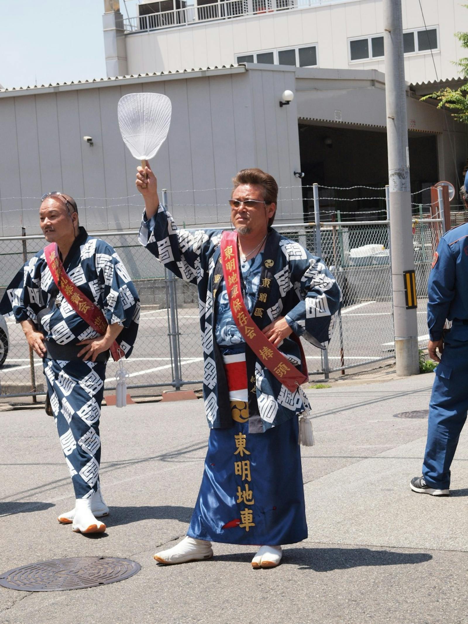 だんじり祭りの祭人