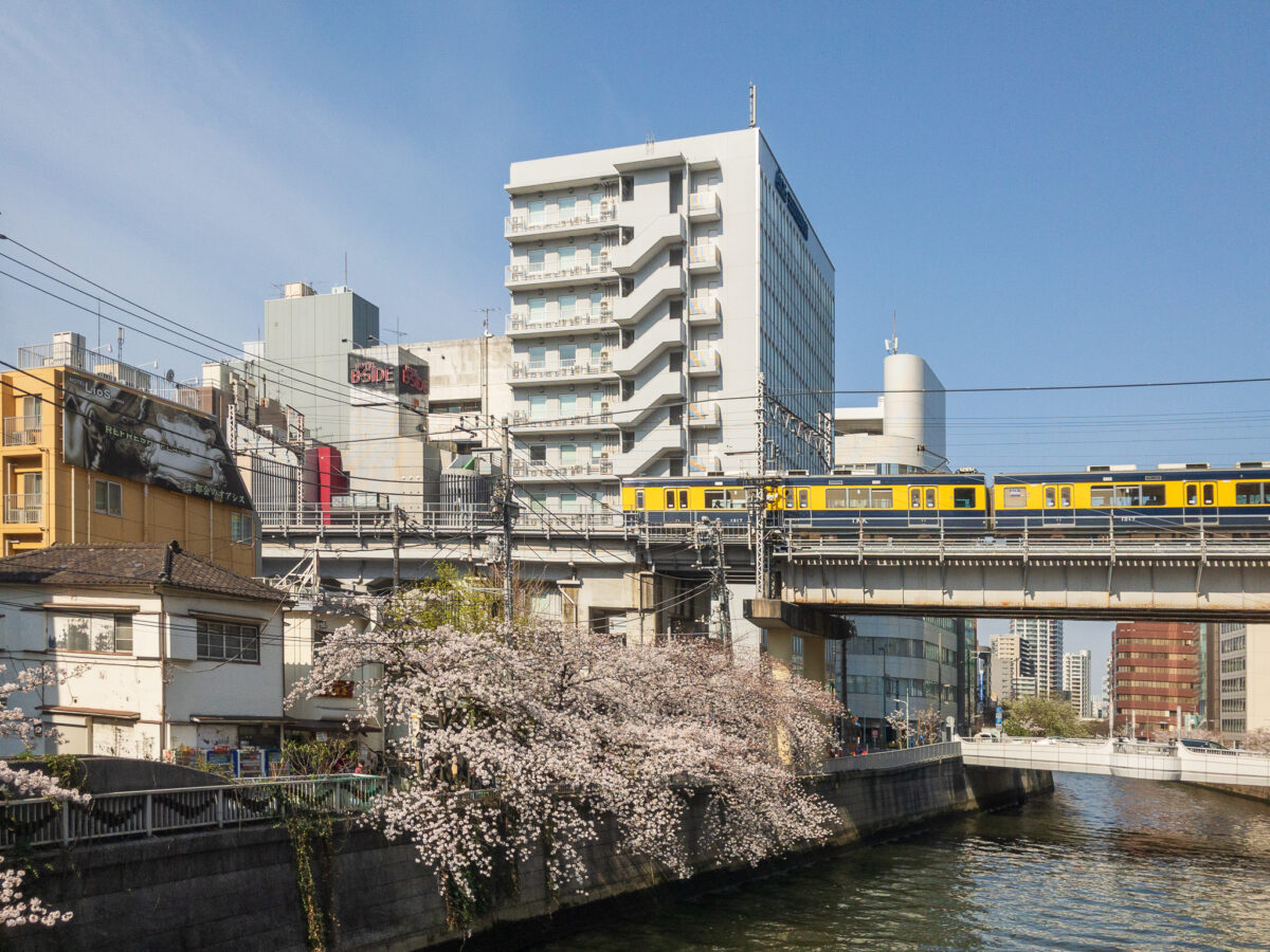 目黒川(五反田駅〜旧東海道・品川橋)