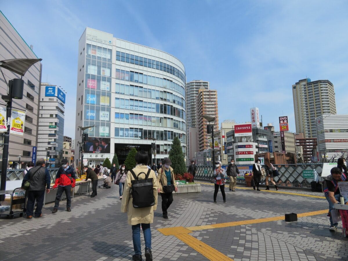 京浜東北線で車窓花見 都県を跨ぐ赤羽 川口の区間で東西に見える桜並木 オマツリジャパン あなたと祭りをつなげるメディア