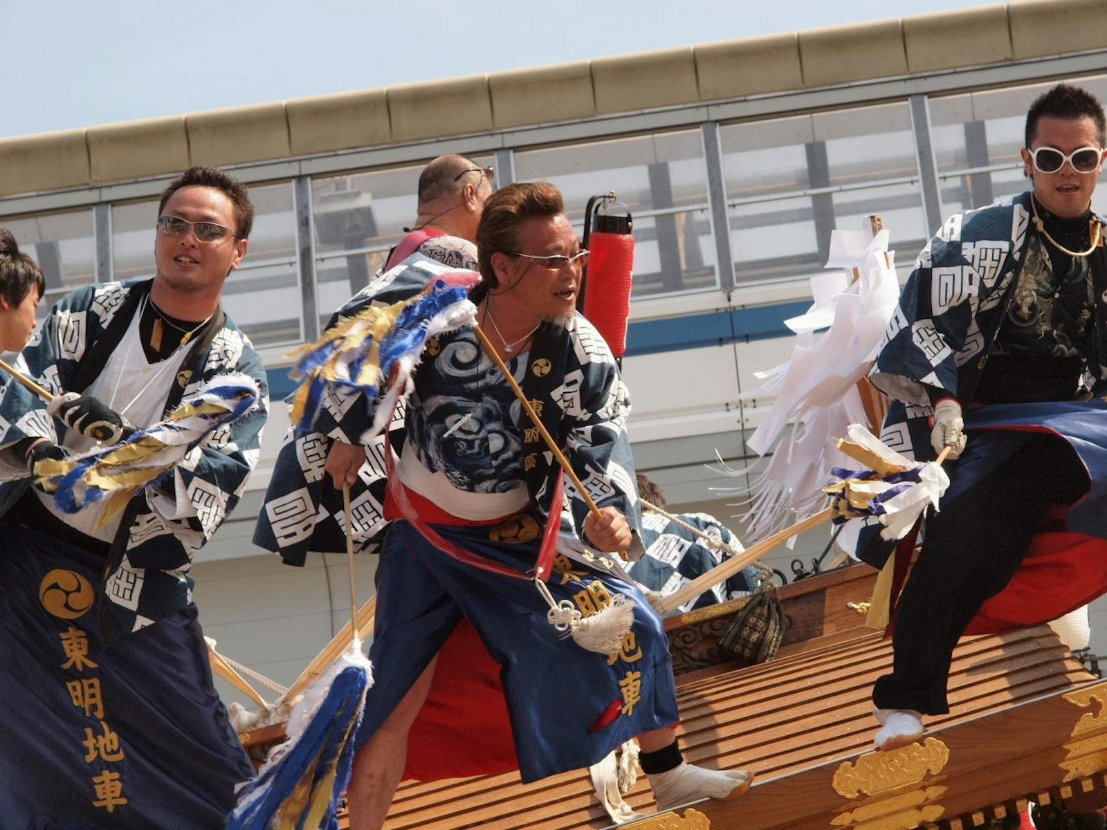 だんじり祭りの祭人