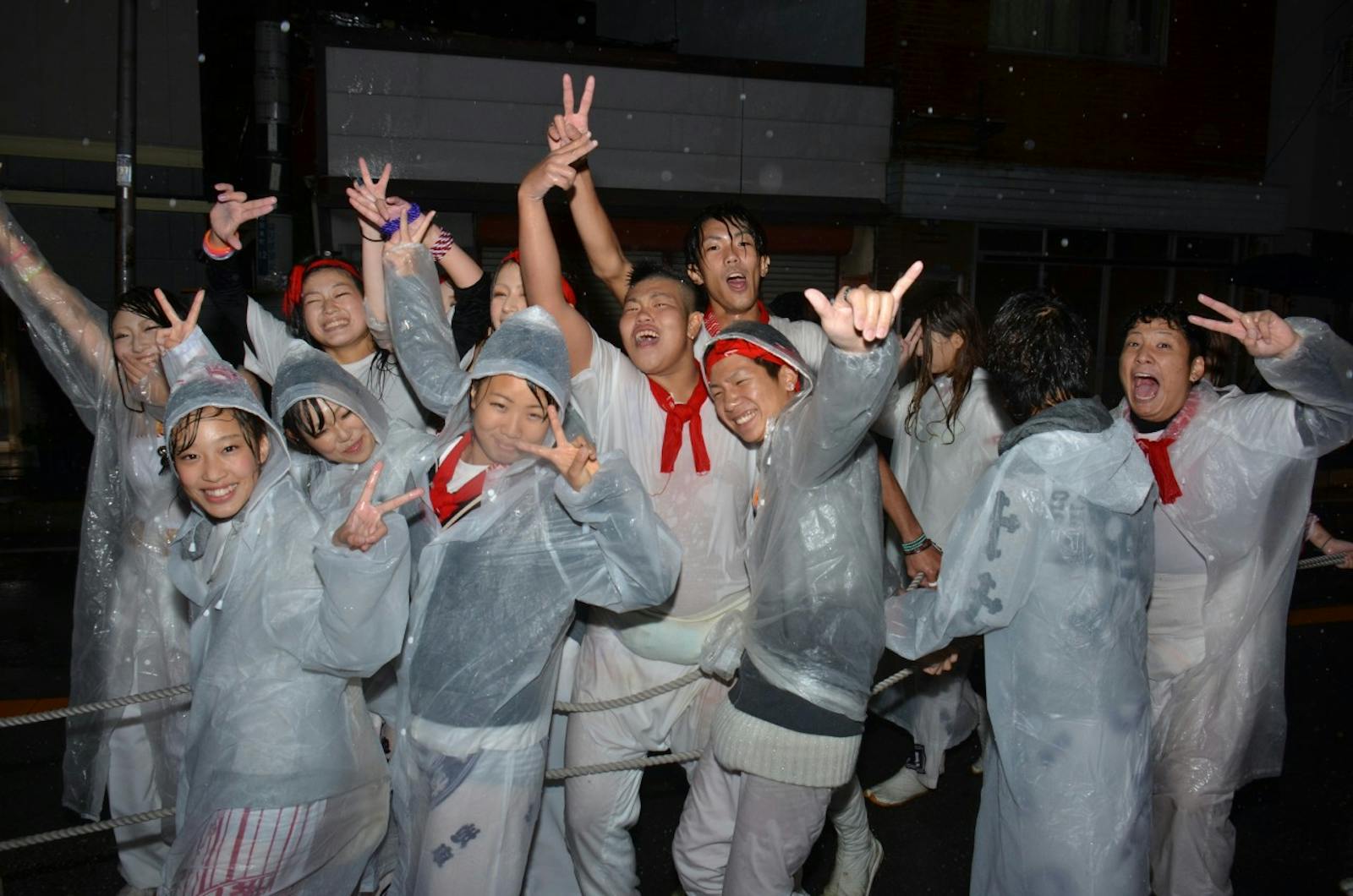 だんじり祭りの祭人
