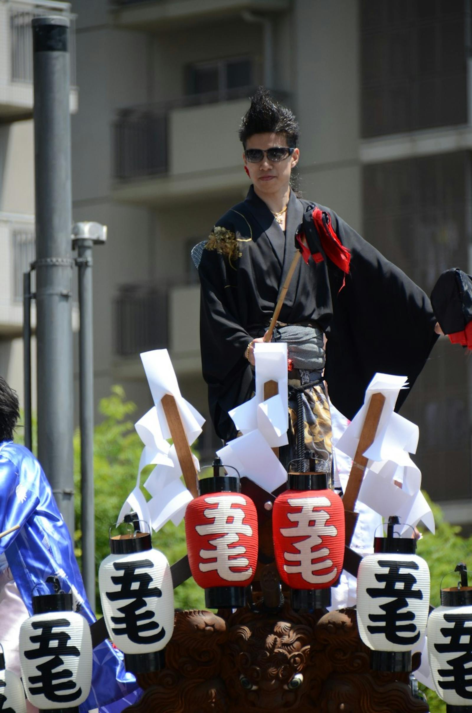 だんじり祭りの祭人