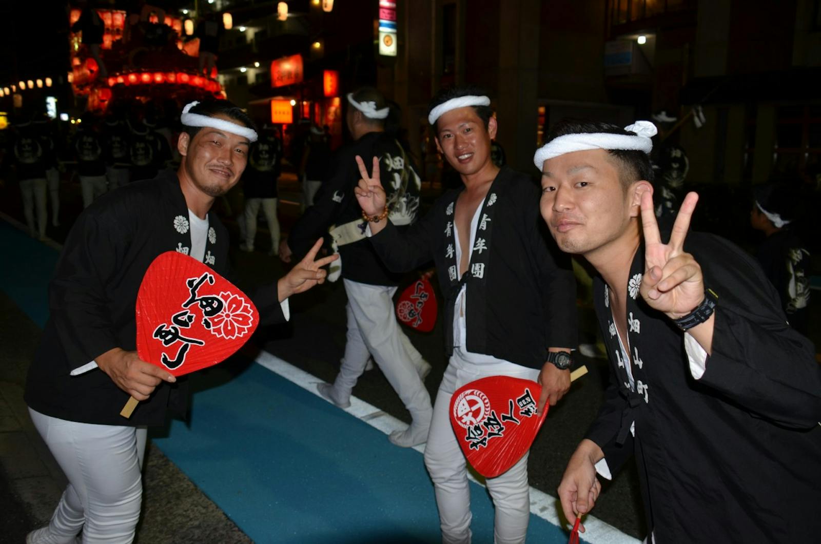 だんじり祭りの祭人