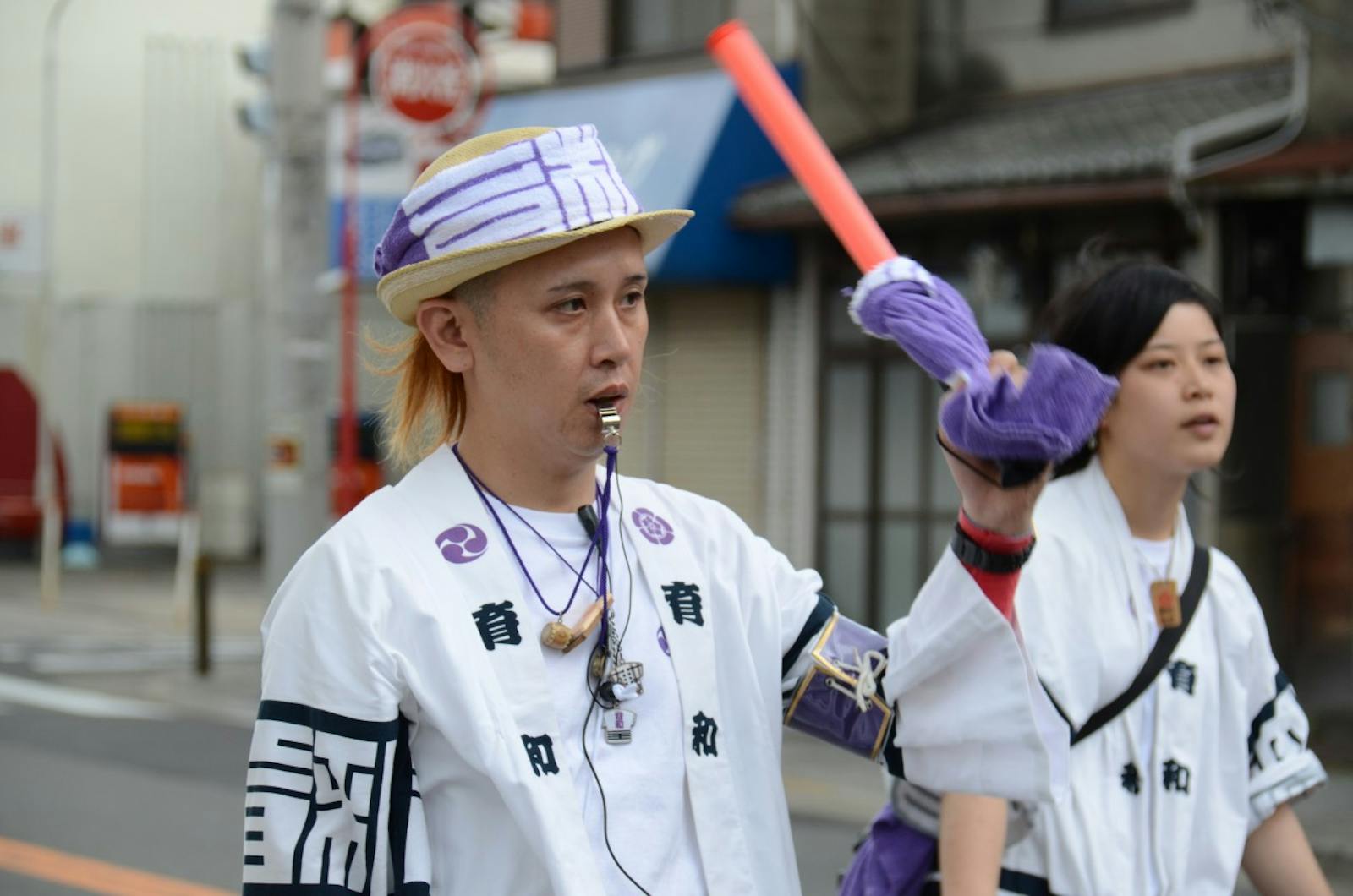だんじり祭りの祭人