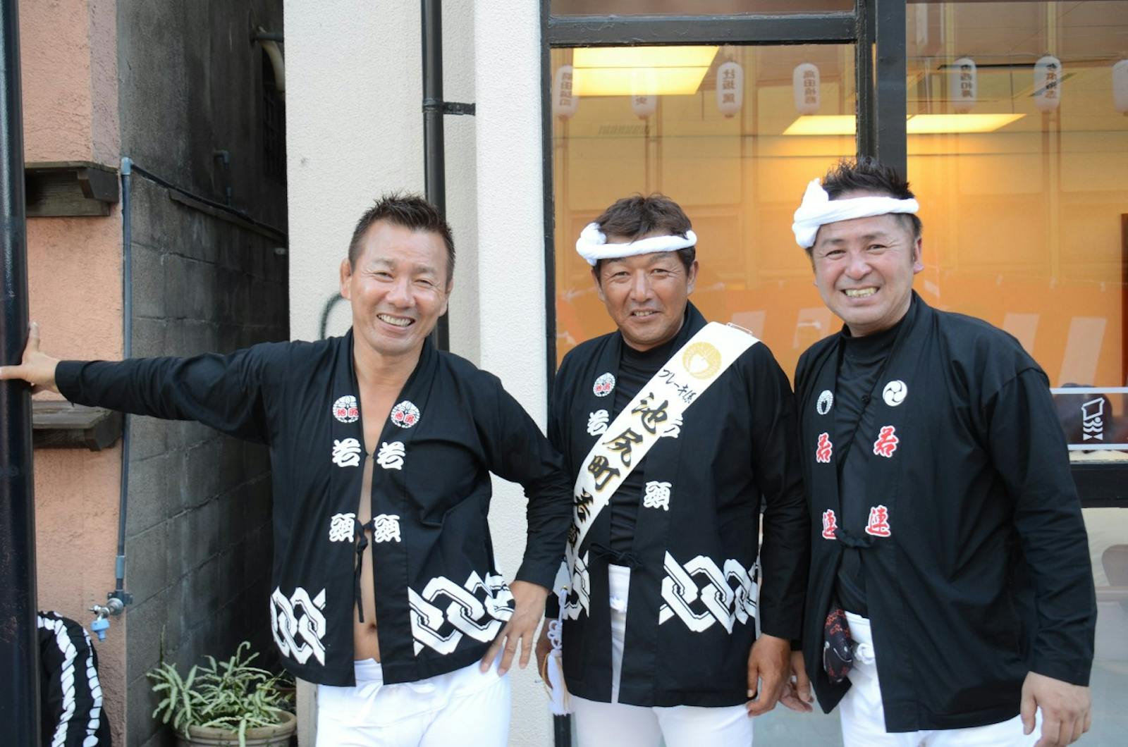 だんじり祭りの祭人