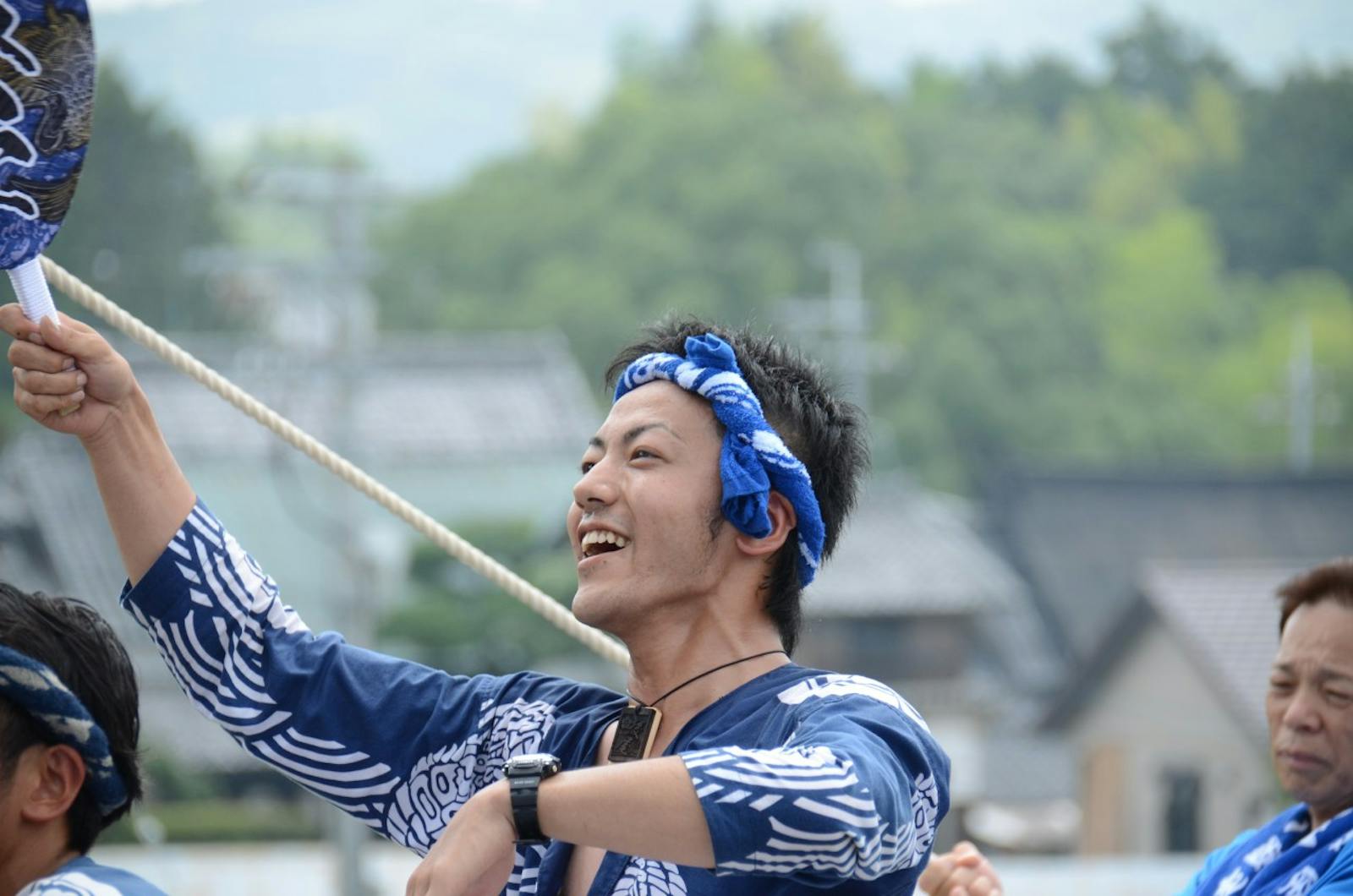 だんじり祭りの祭人