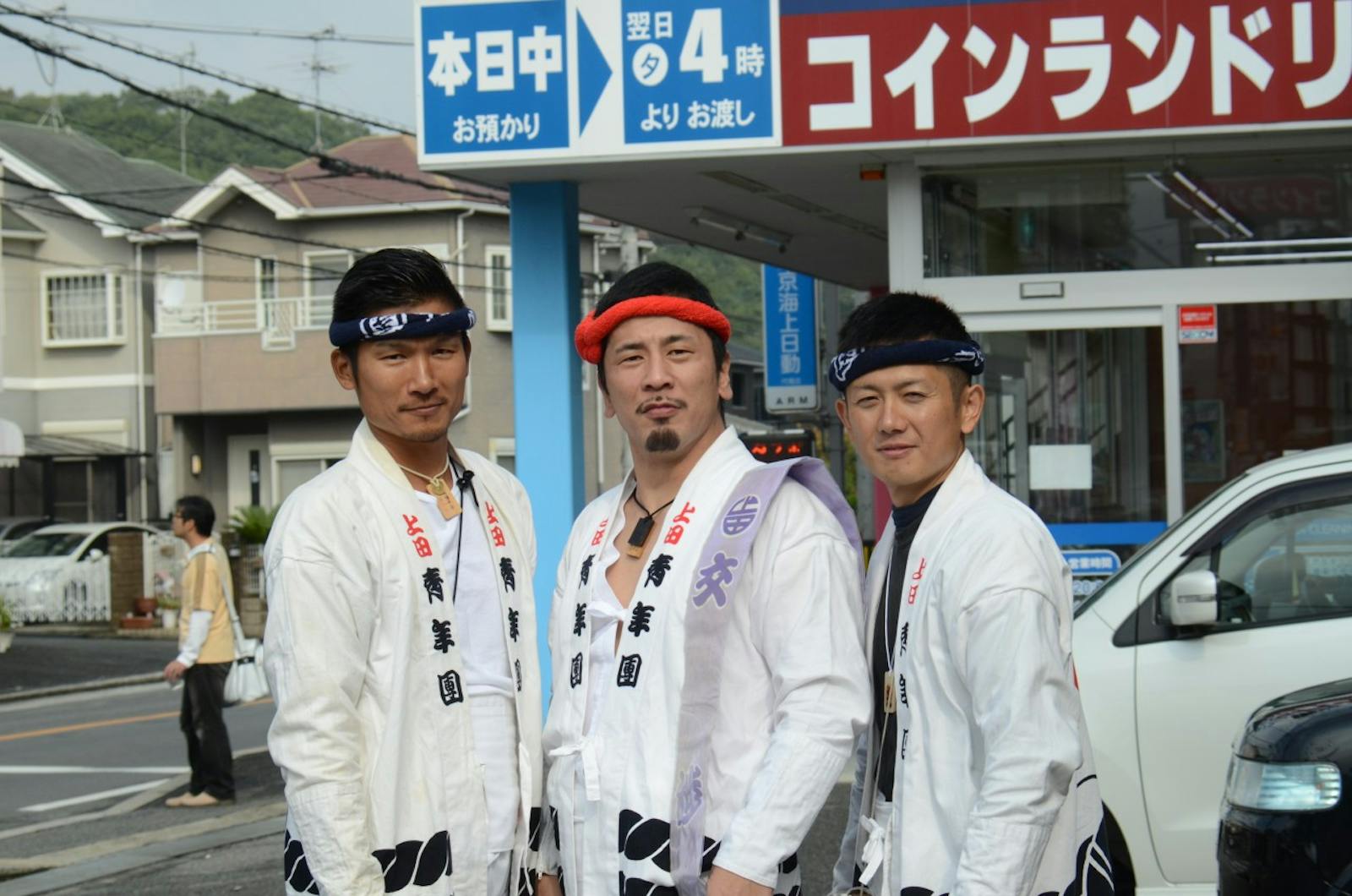 だんじり祭りの祭人