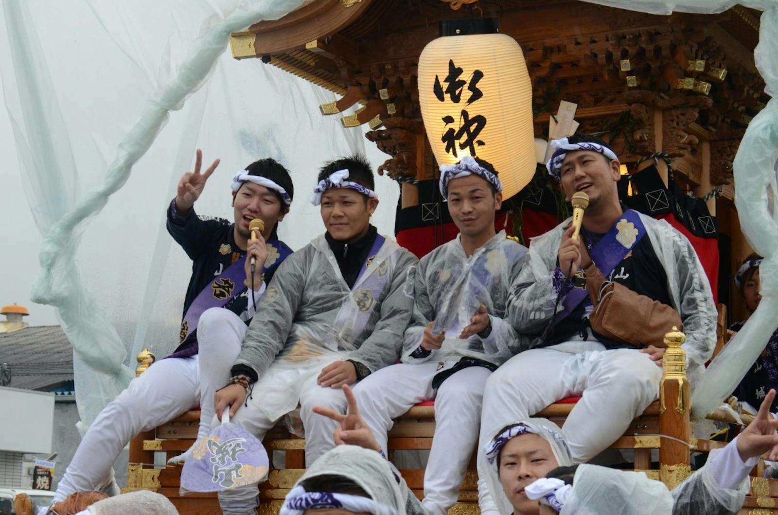 だんじり祭りの祭人