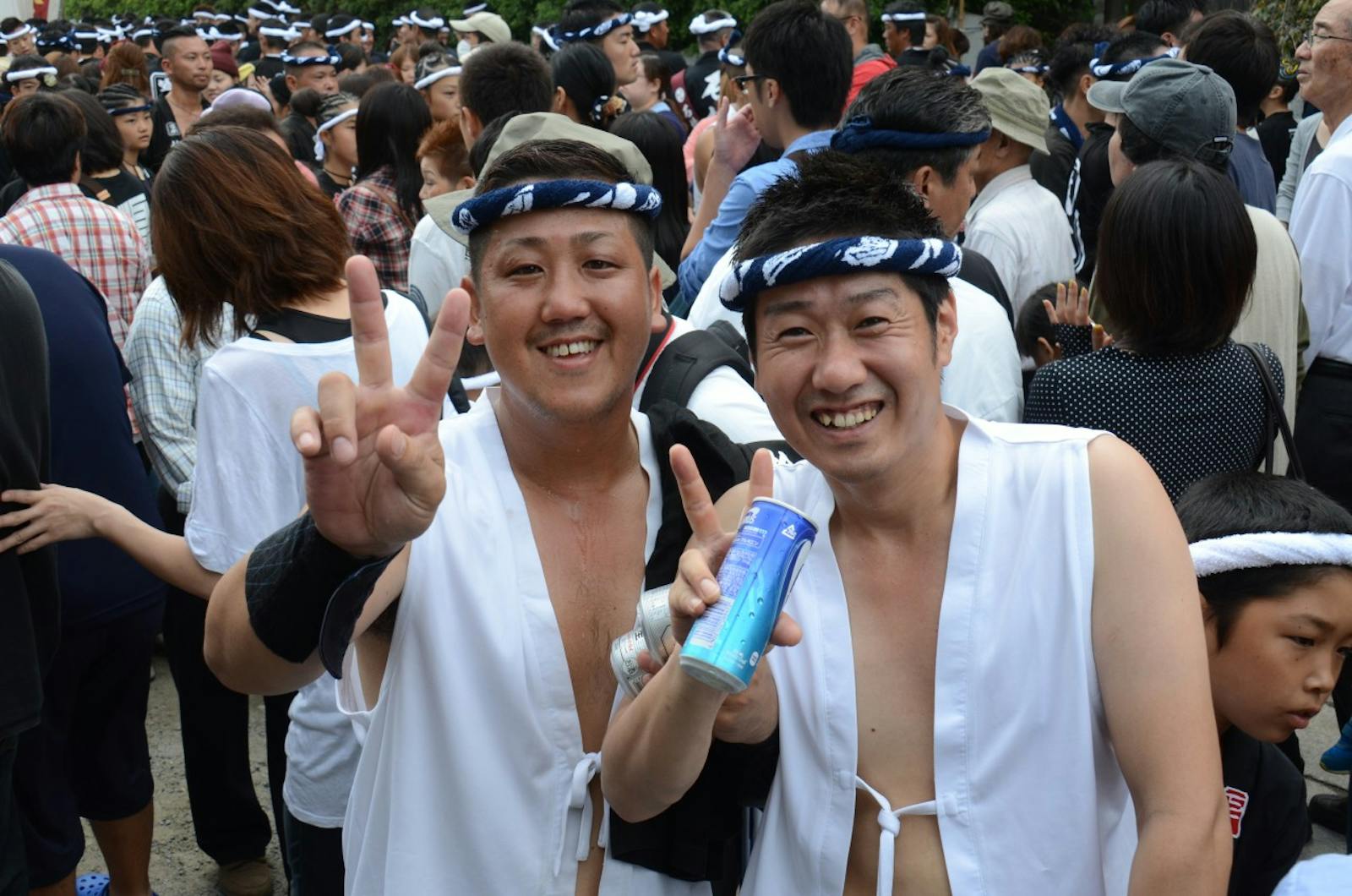 だんじり祭りの祭人
