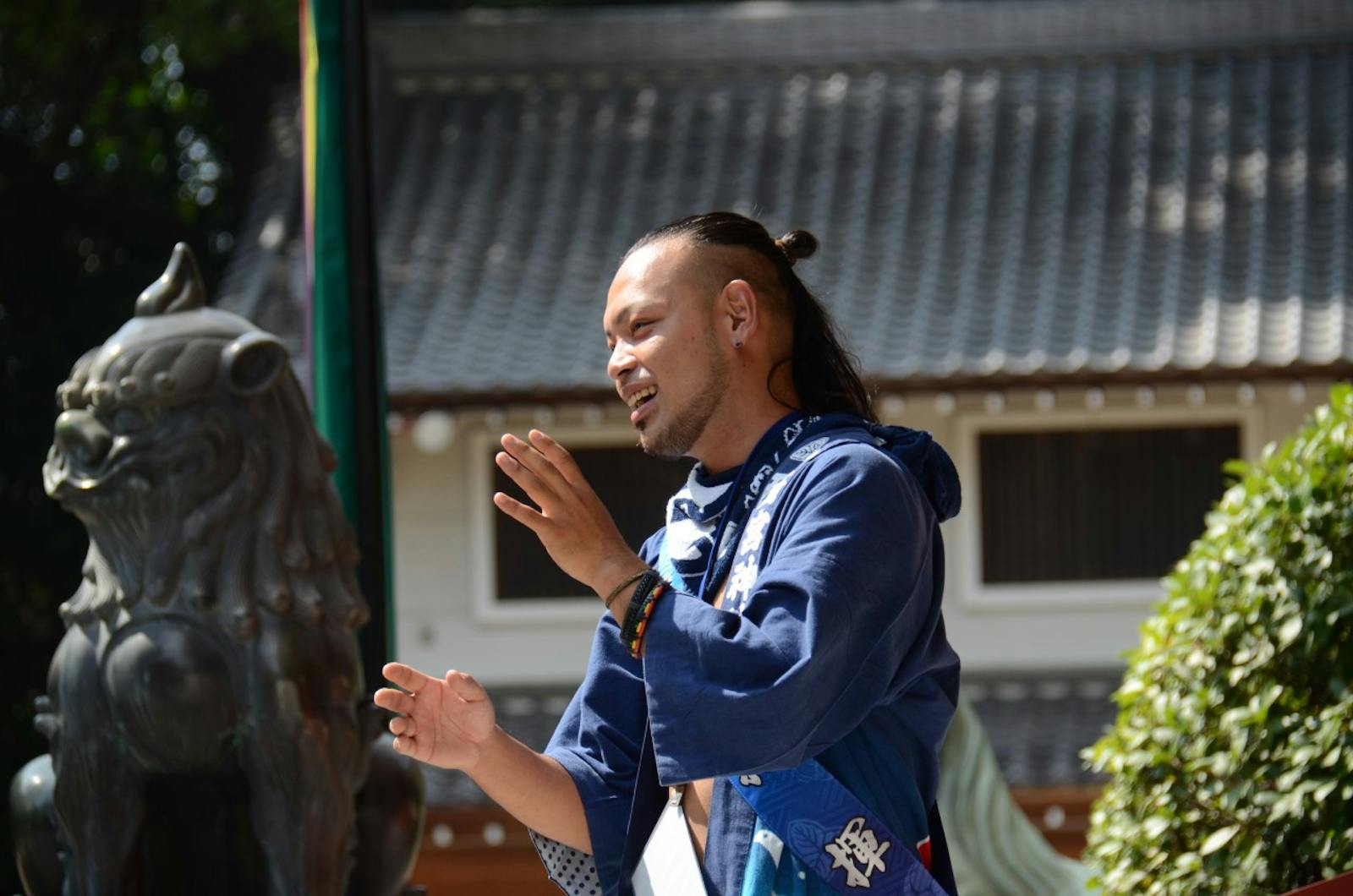 だんじり祭りの祭人