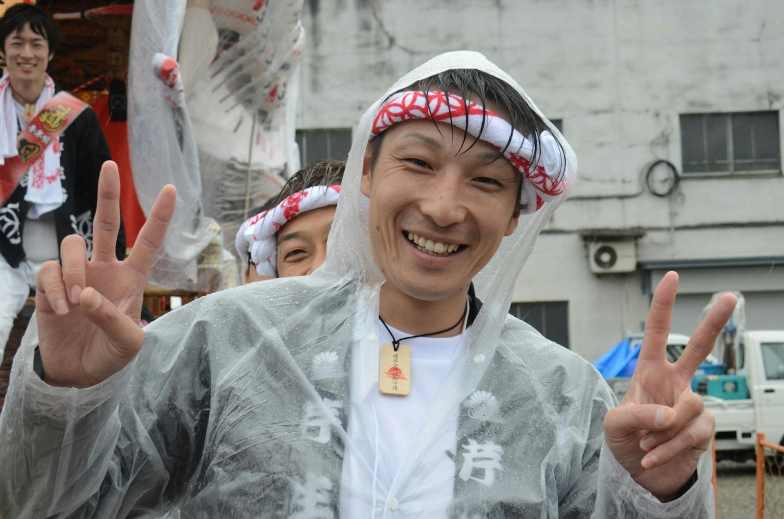 だんじり祭りの祭人