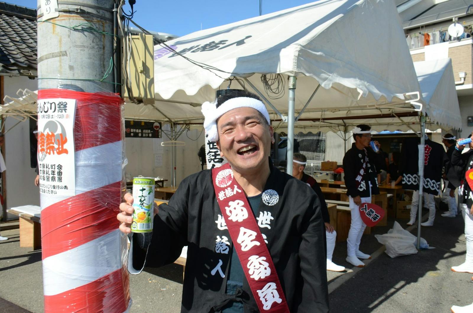 だんじり祭りの祭人