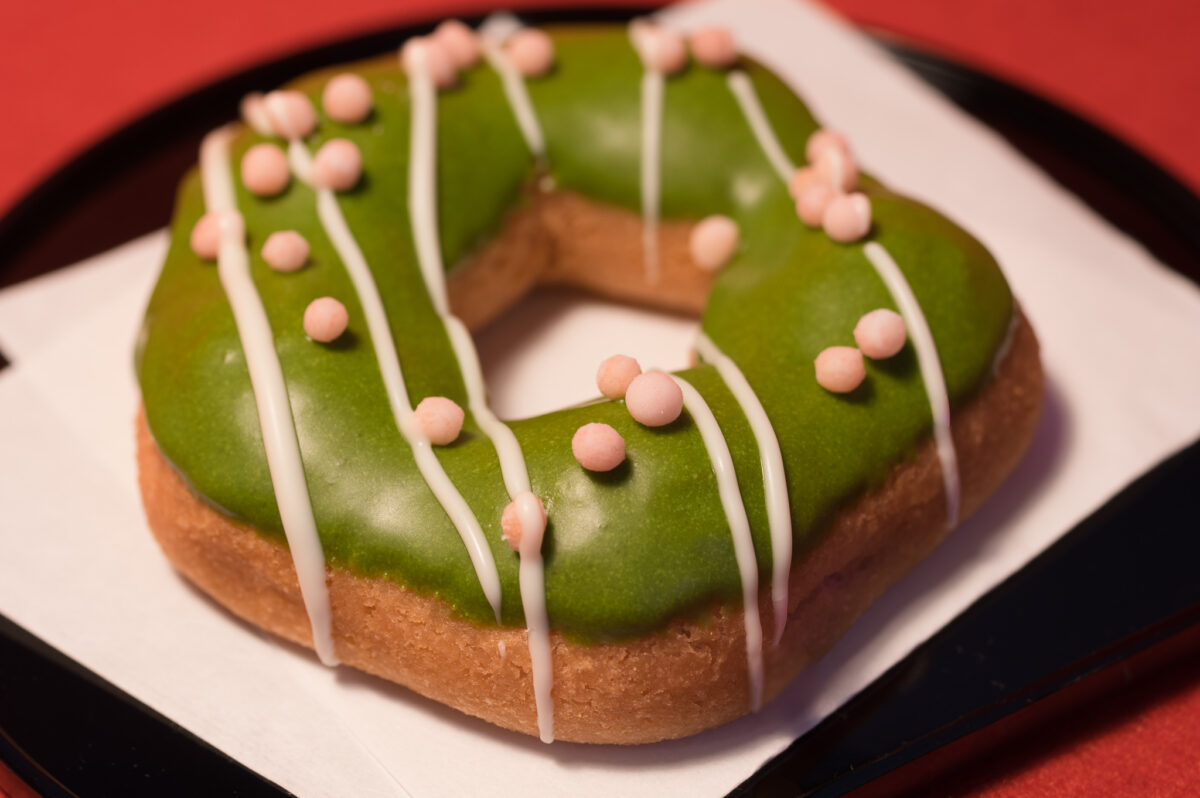 桜もちっとドーナツ 宇治抹茶チョコ