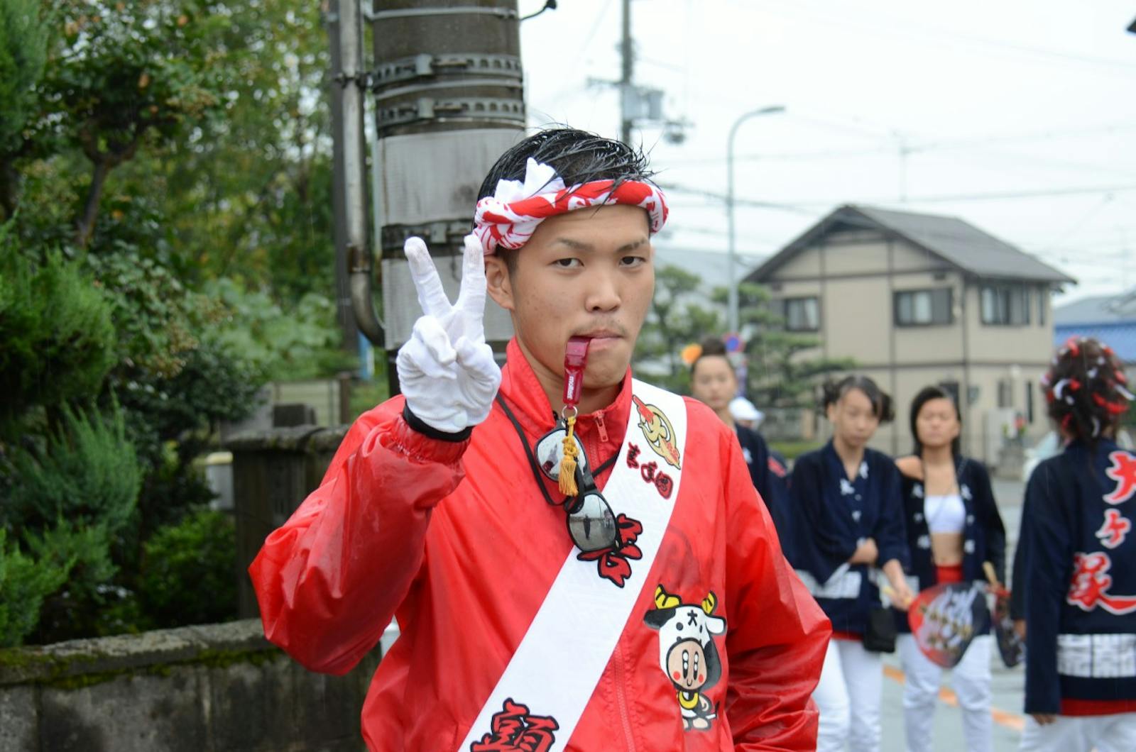 だんじり祭りの祭人