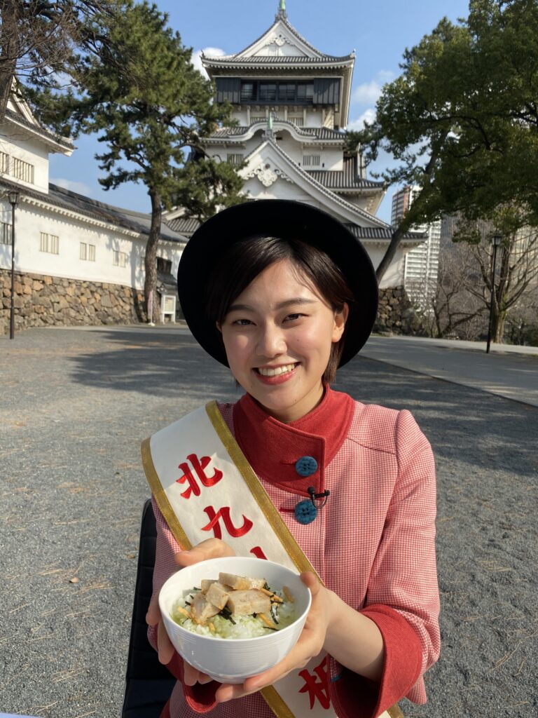 北九州看板娘とカナッペ茶づけ