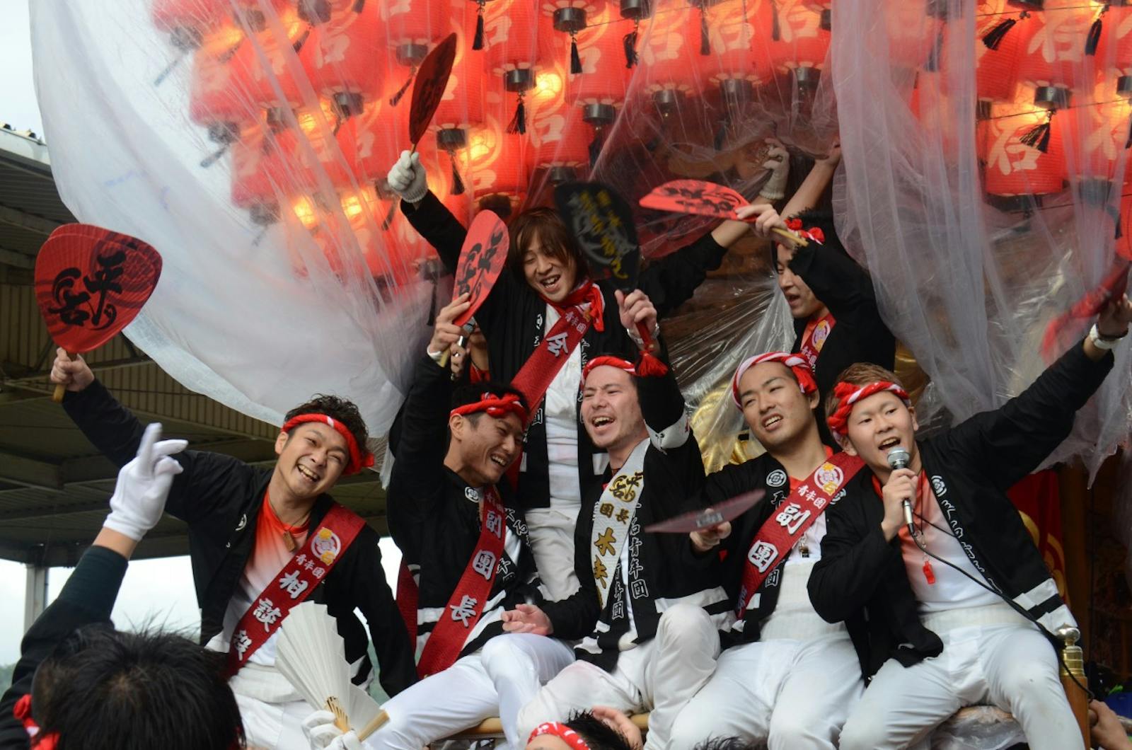 だんじり祭りの祭人