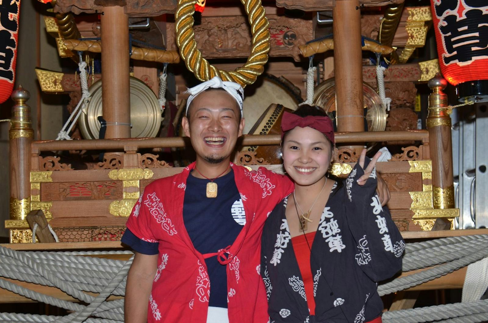 だんじり祭りの祭人