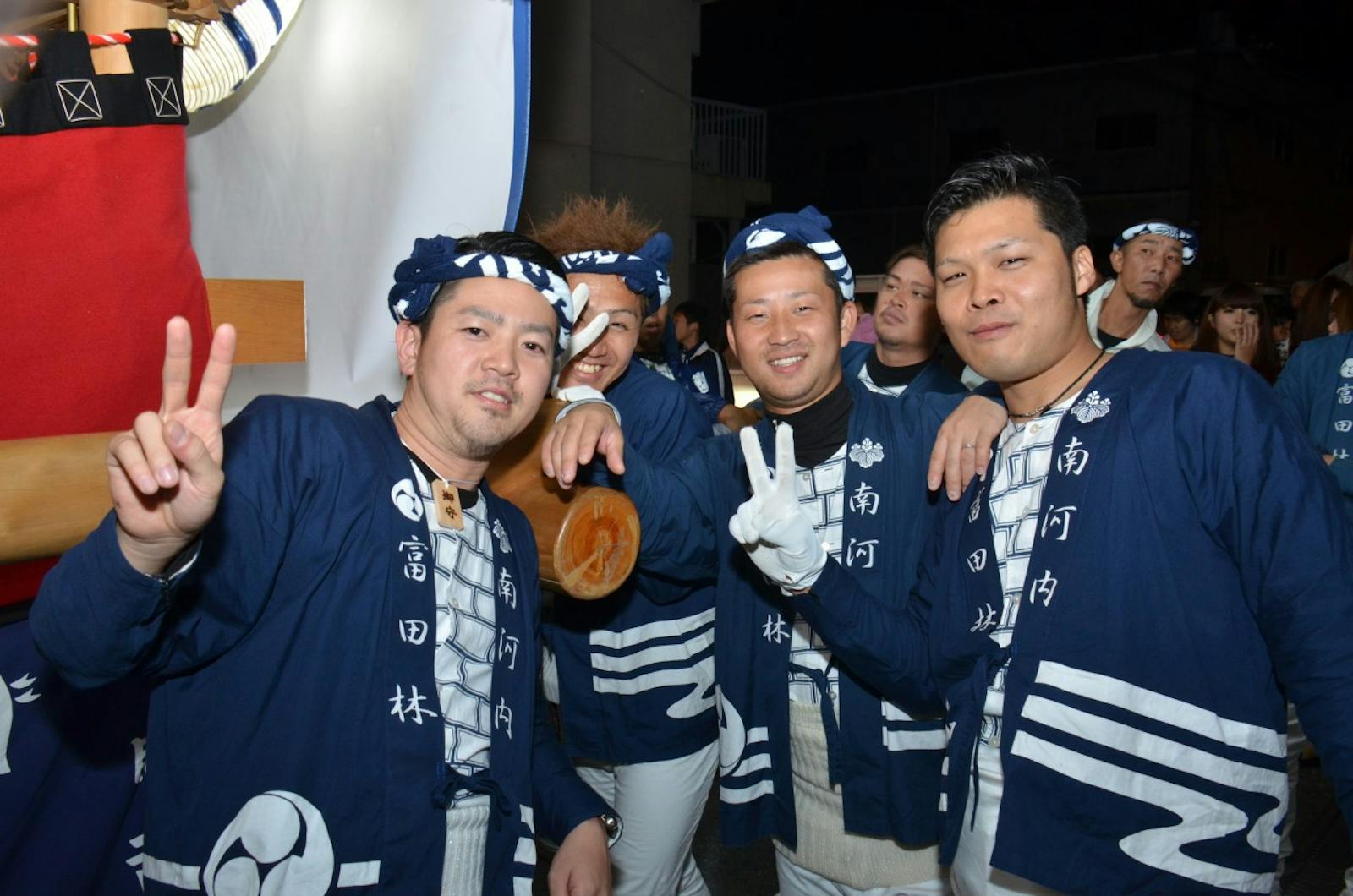 だんじり祭りの祭人