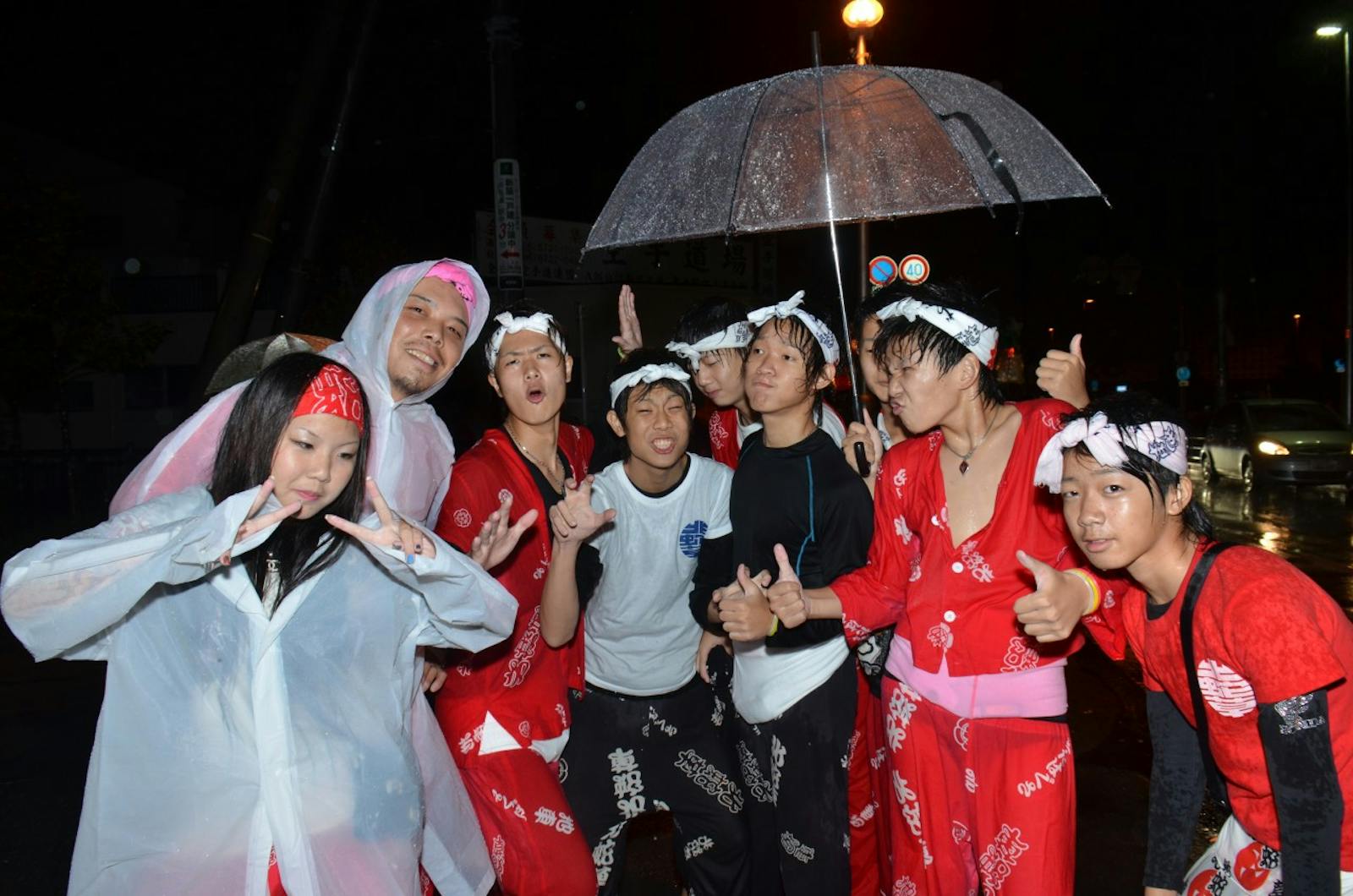 だんじり祭りの祭人