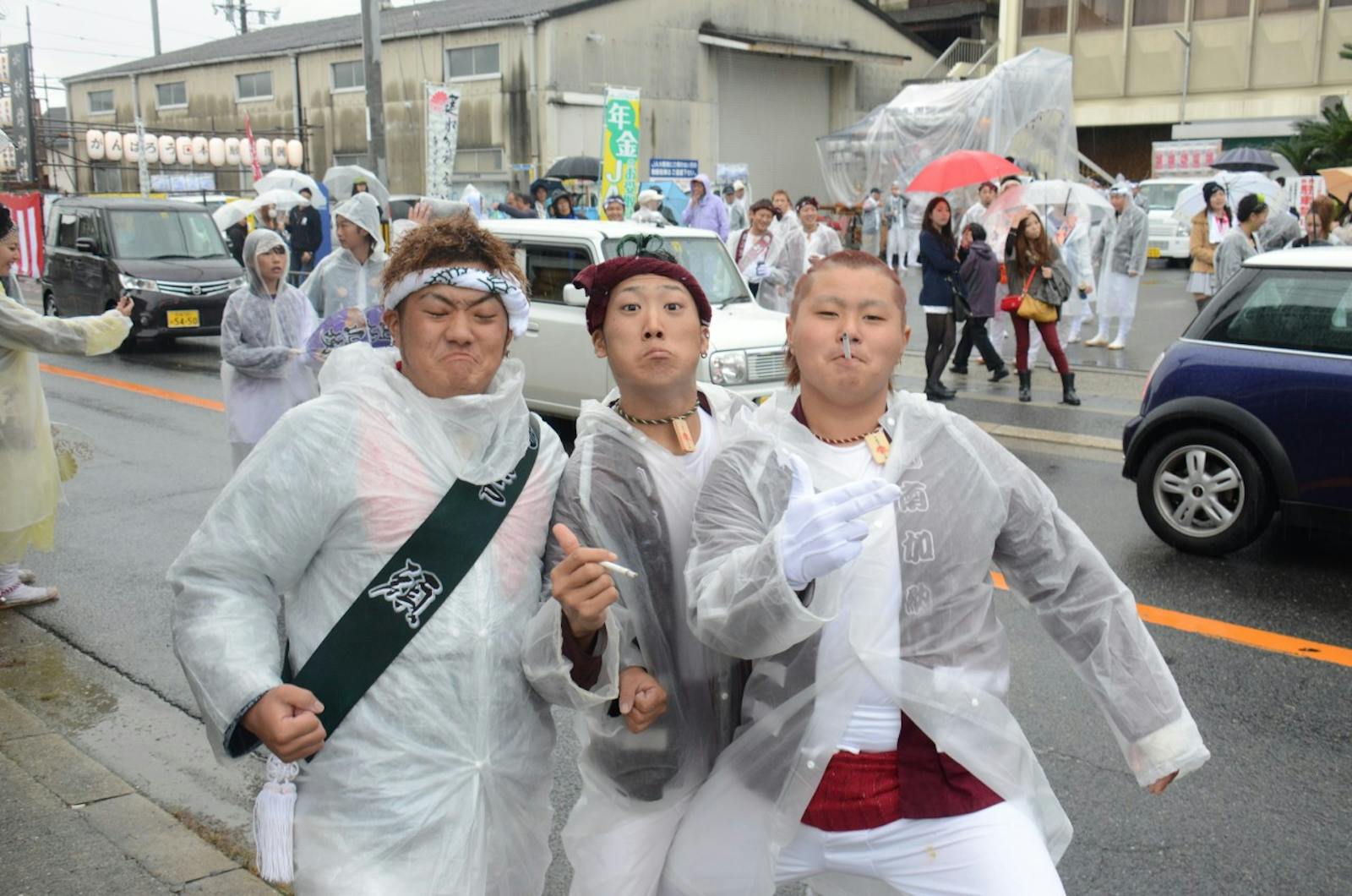 だんじり祭りの祭人