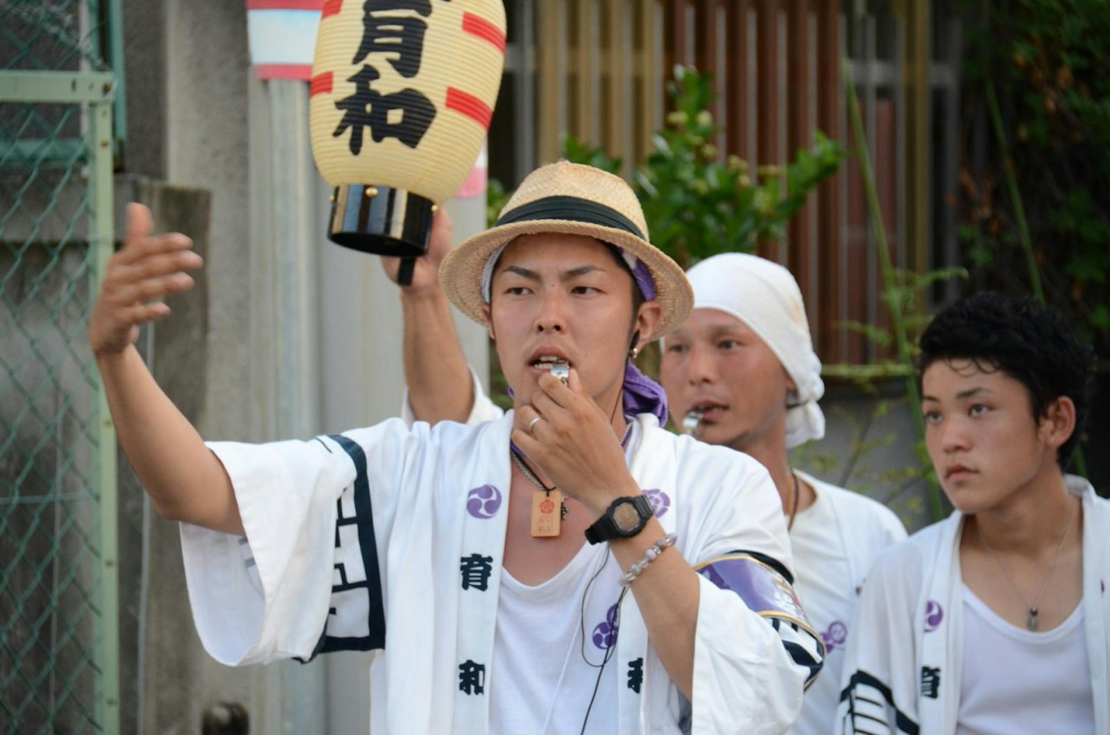 だんじり祭りの祭人