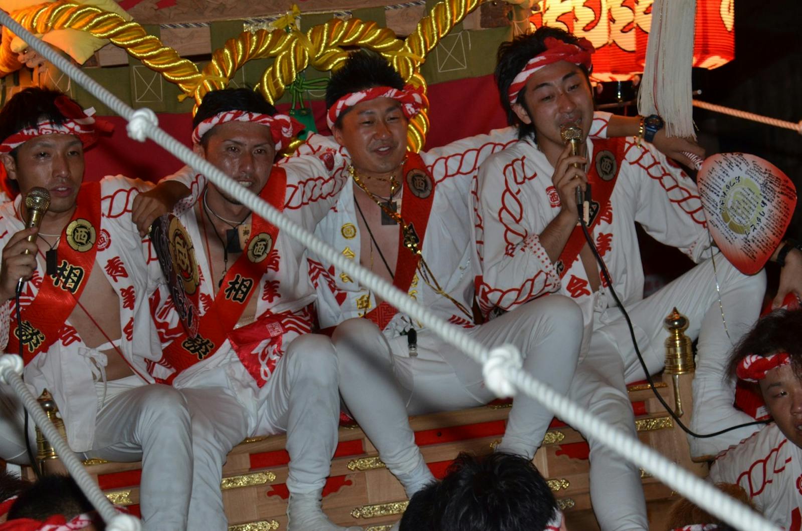 だんじり祭りの祭人