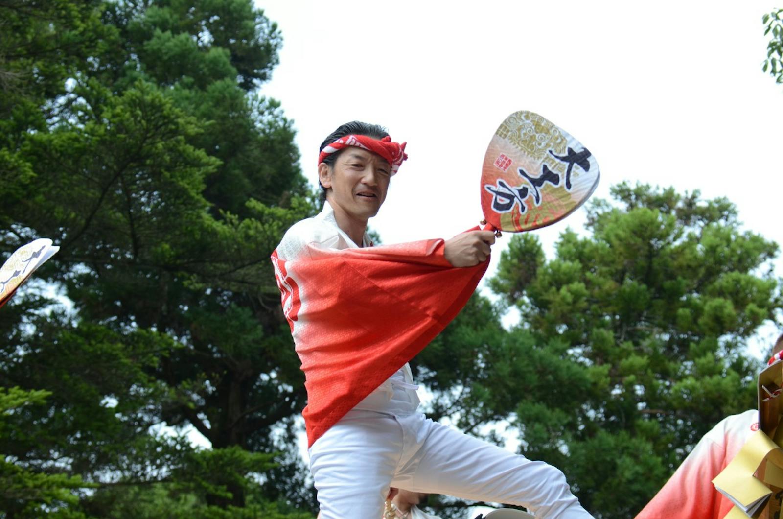 だんじり祭りの祭人