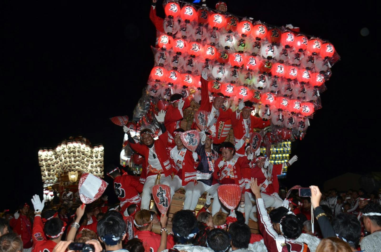 だんじり祭りの祭人