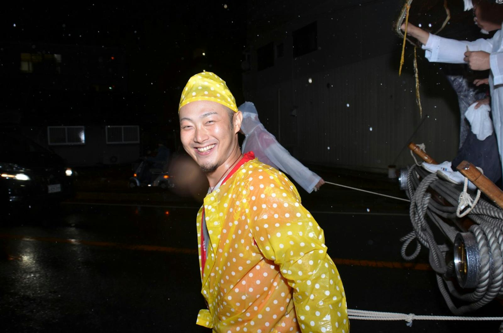 だんじり祭りの祭人