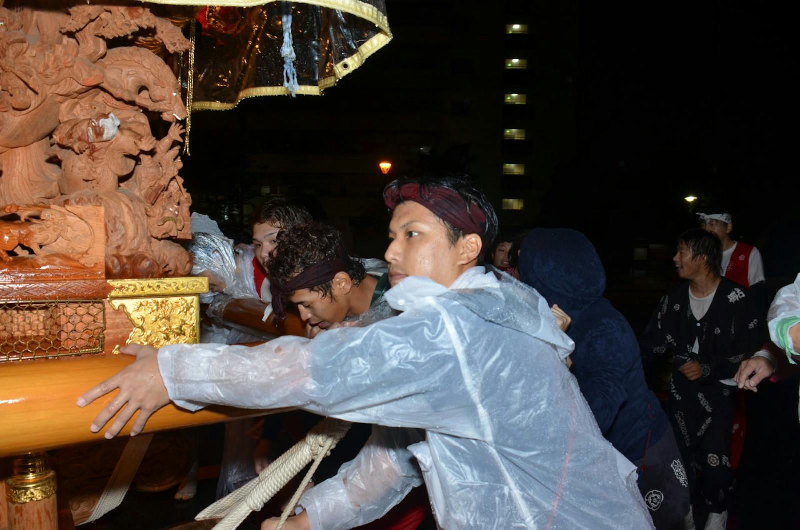 だんじり祭りの祭人