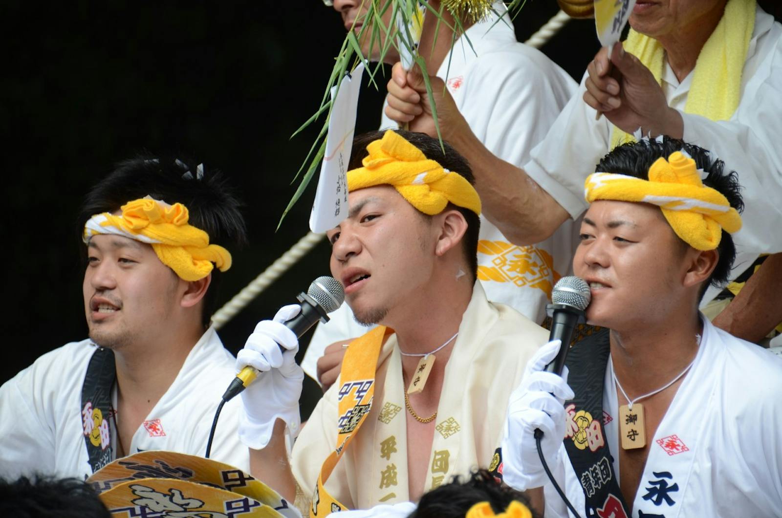 だんじり祭りの祭人