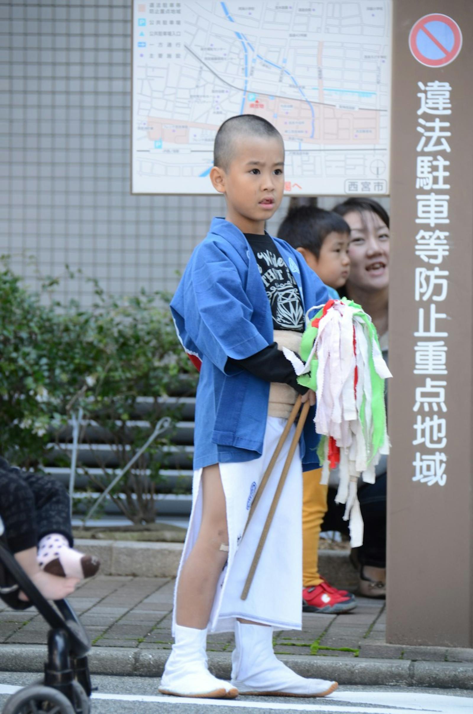 だんじり祭りの祭人