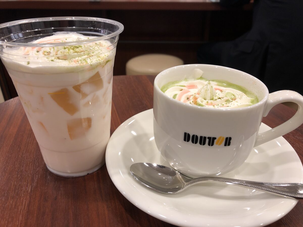 ドトールの桜ドリンク
