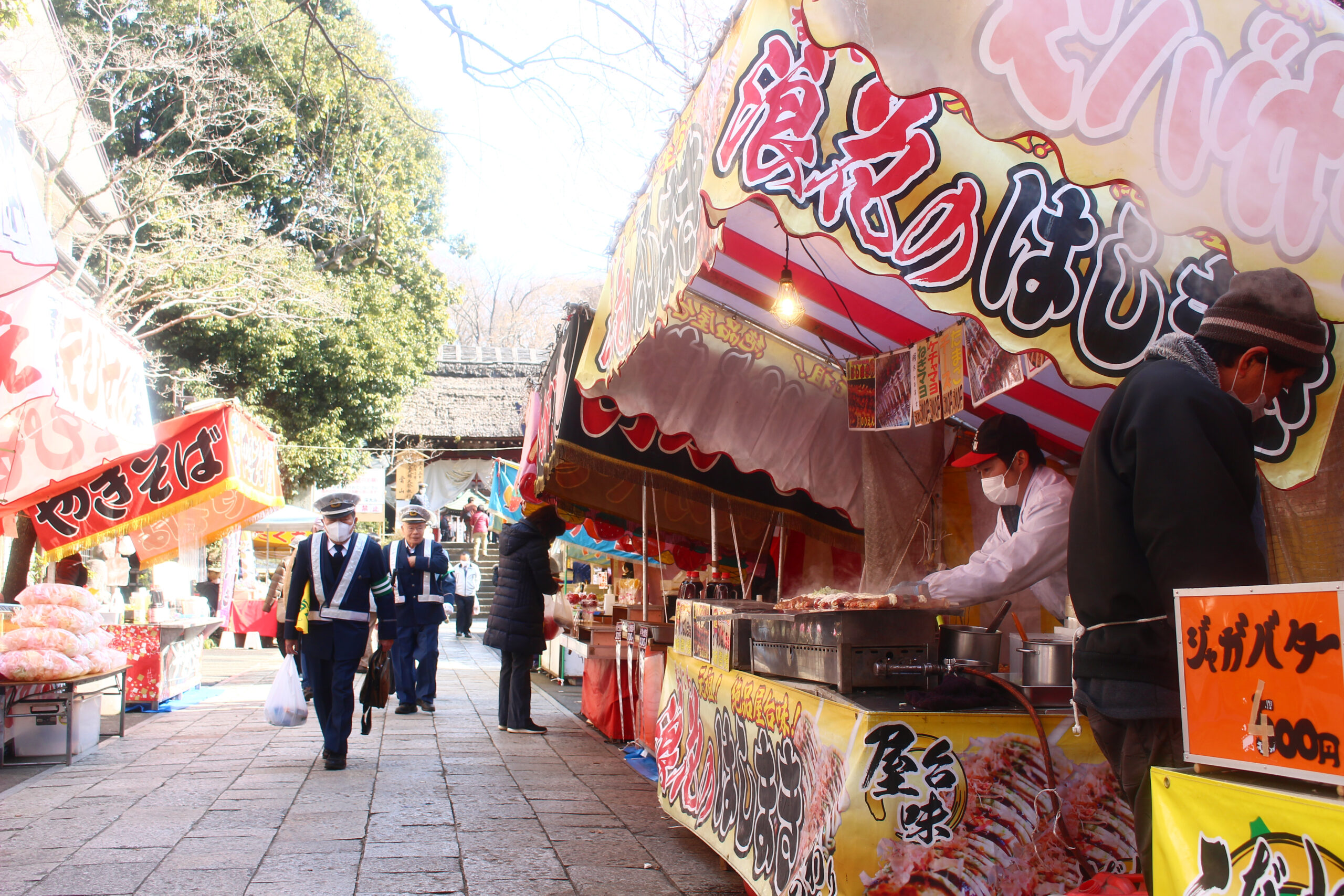 深大寺だるま市