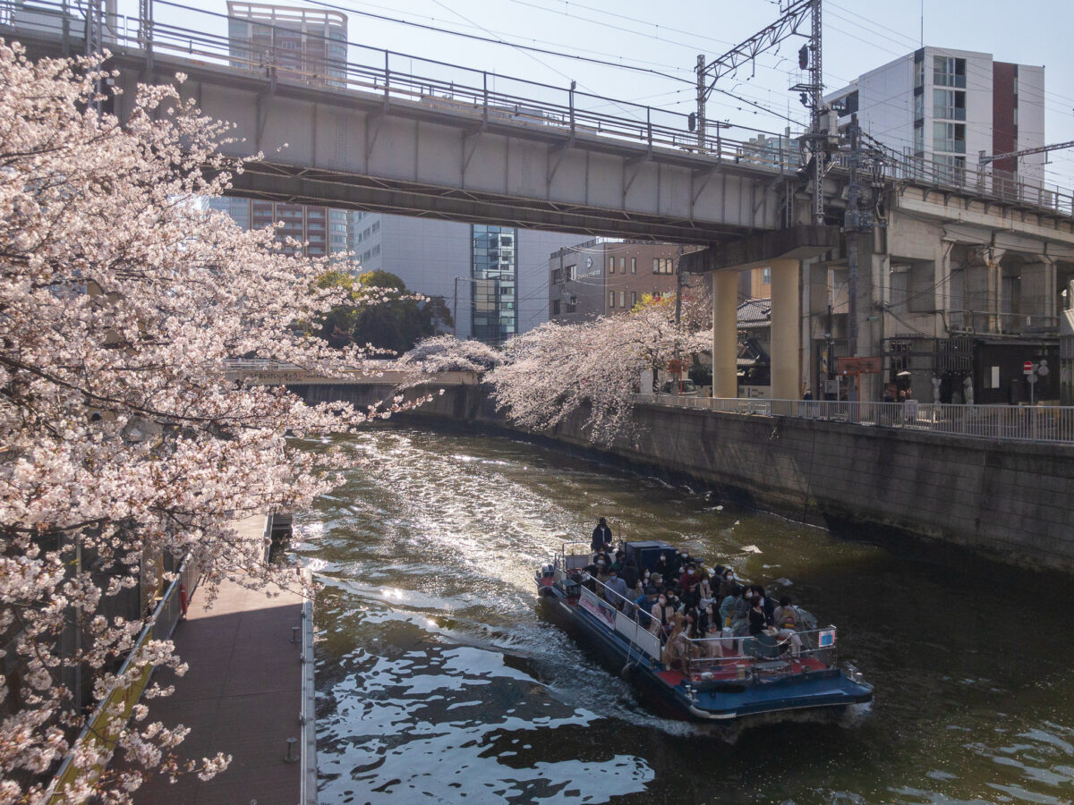 目黒川(五反田駅〜旧東海道・品川橋)