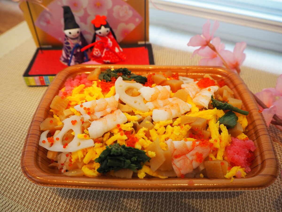 ファミマの「海老と菜の花ちらし寿司」でひなまつりを祝おう！食レポ〈2021年〉