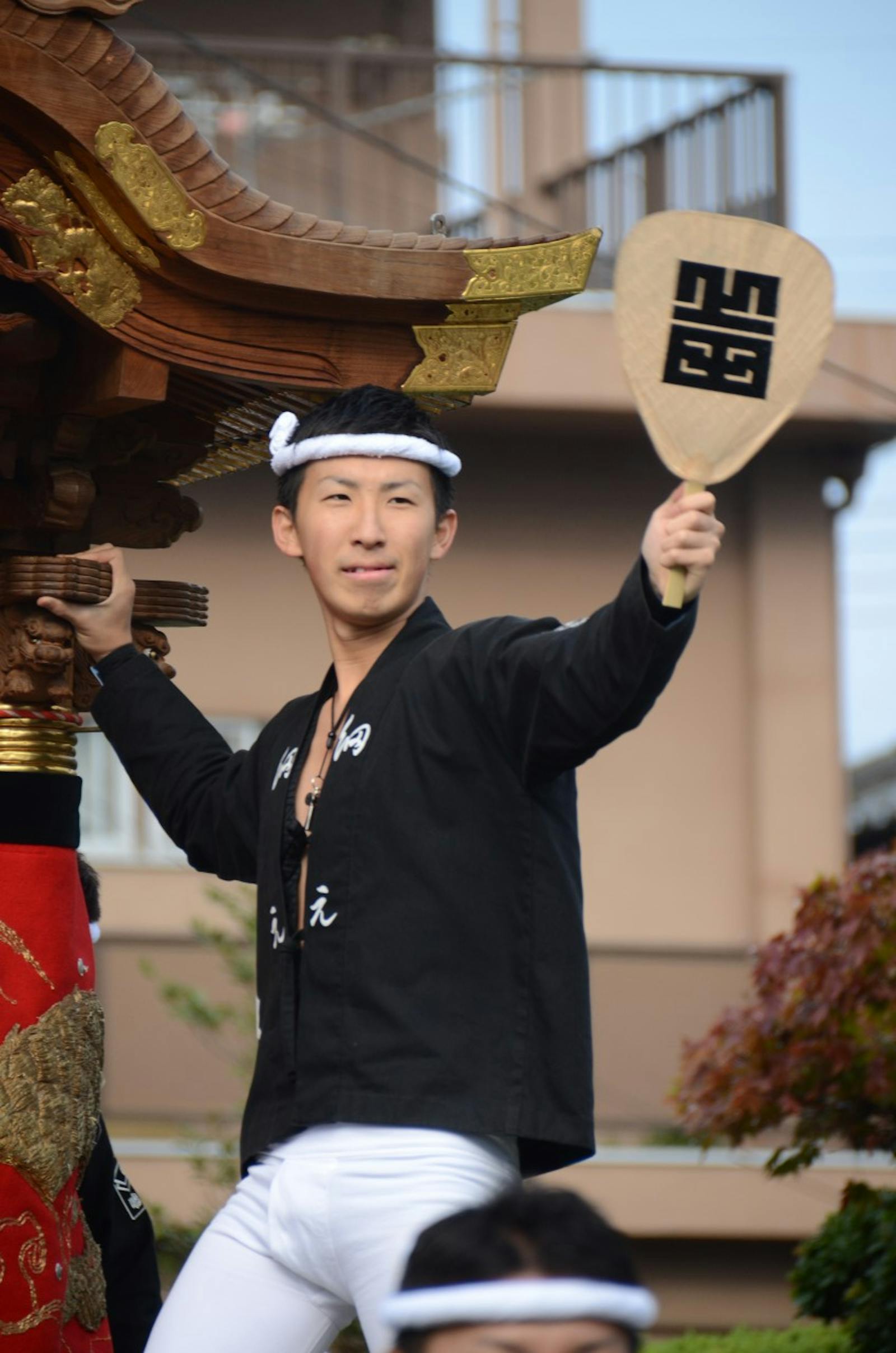 だんじり祭りの祭人