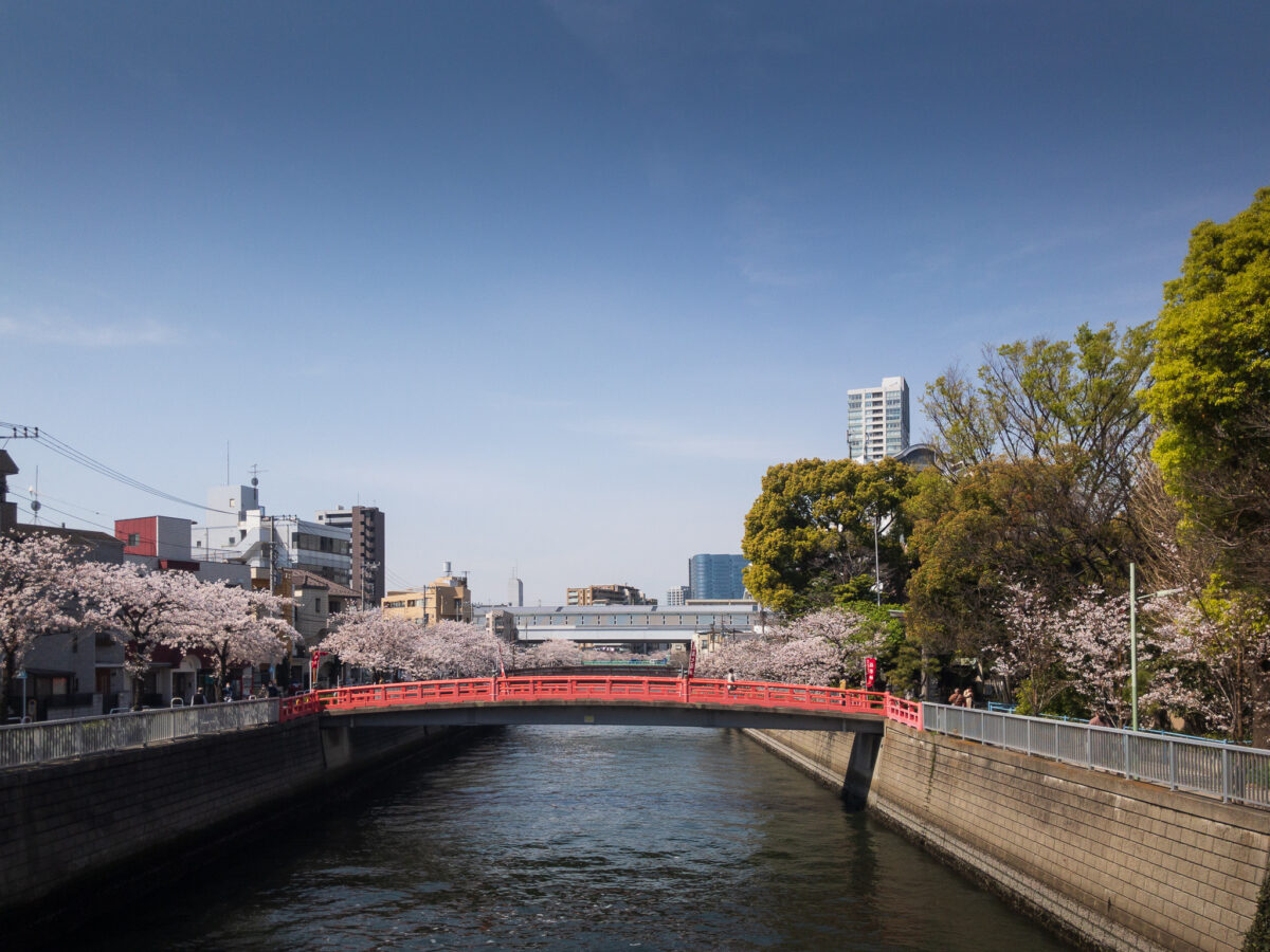 目黒川(五反田駅〜旧東海道・品川橋)