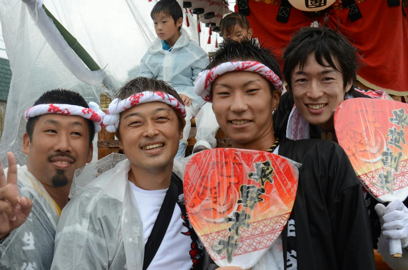 だんじり祭りの祭人