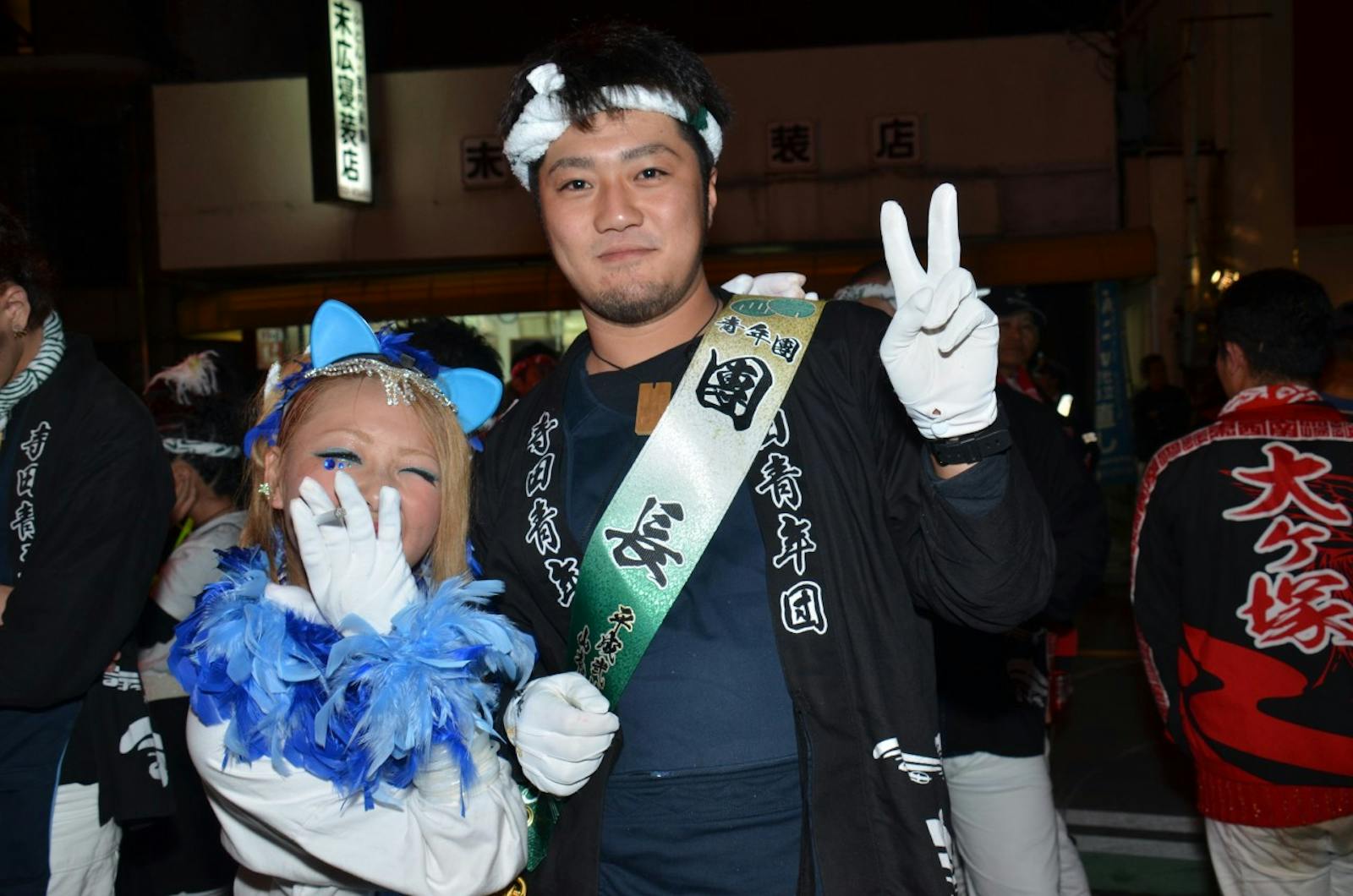 だんじり祭りの祭人