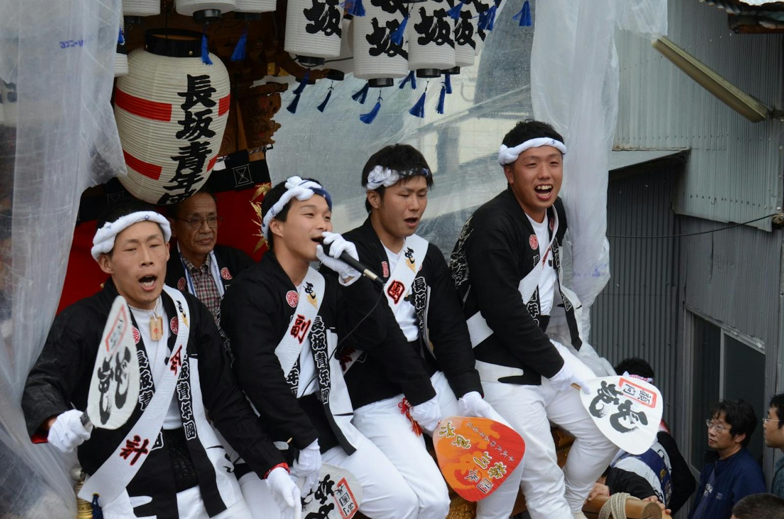 だんじり祭りの祭人