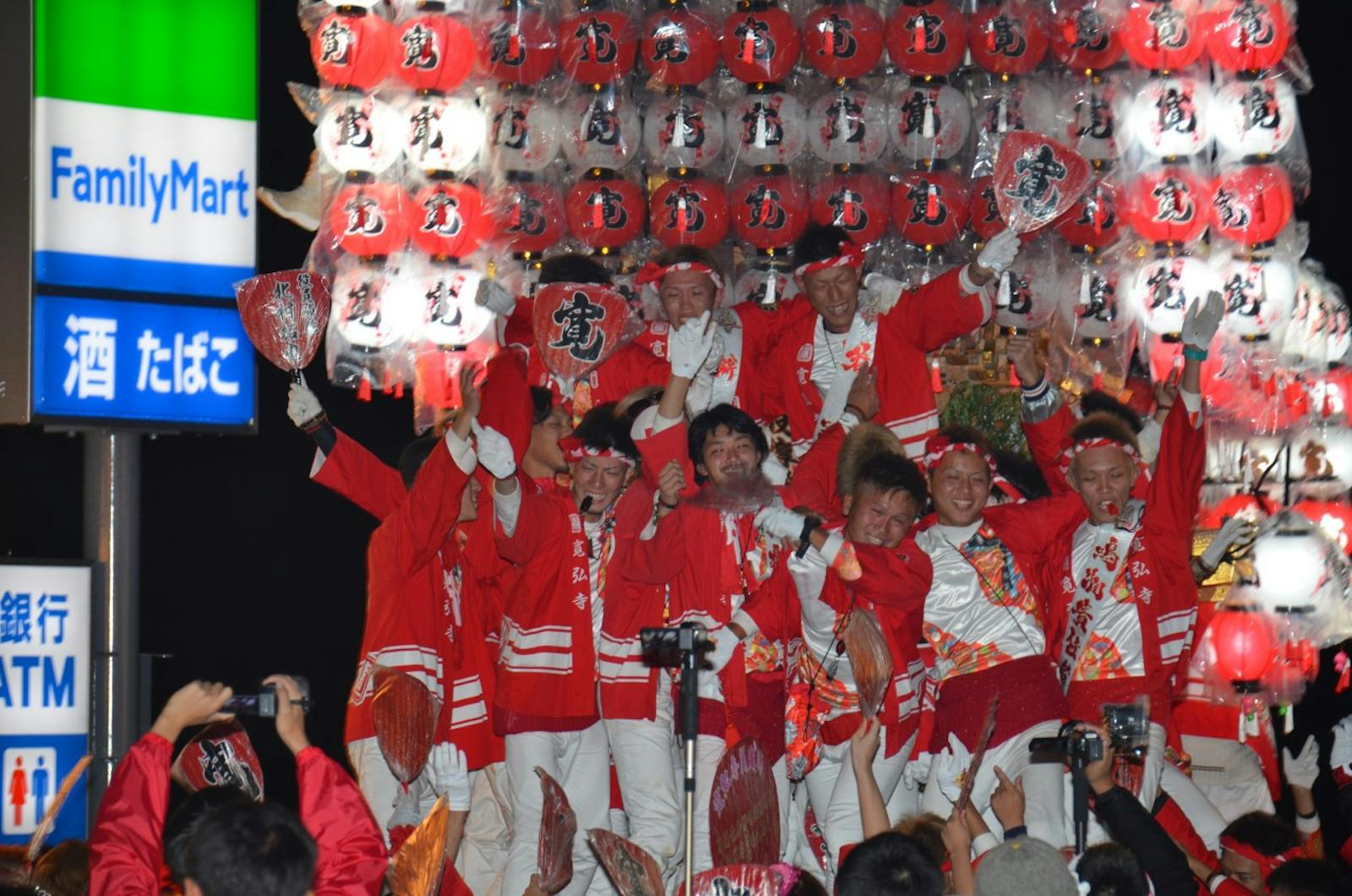 だんじり祭りの祭人