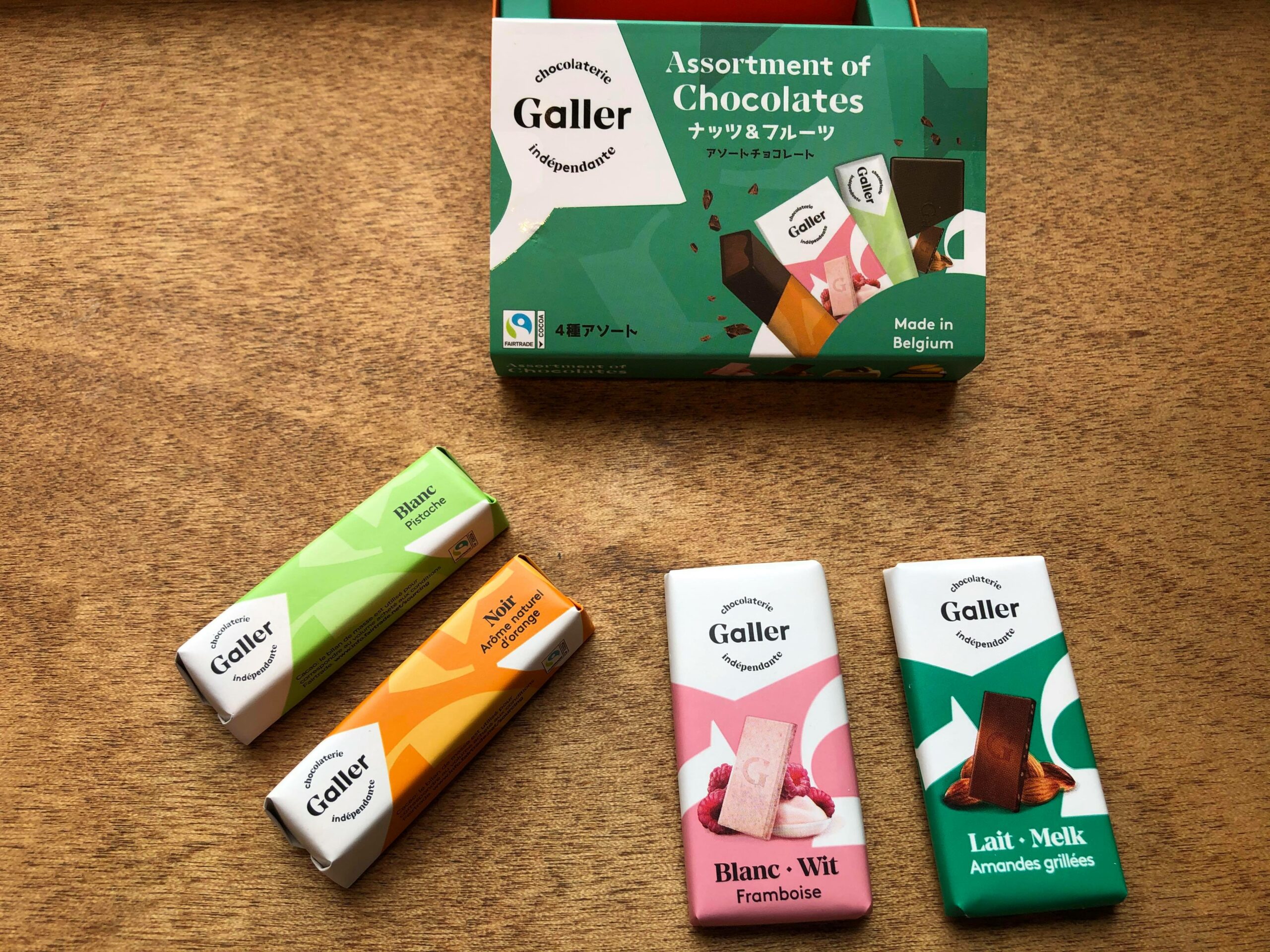 ミニバー＆ミニタブレット4種アソート　ナッツ＆フルーツ