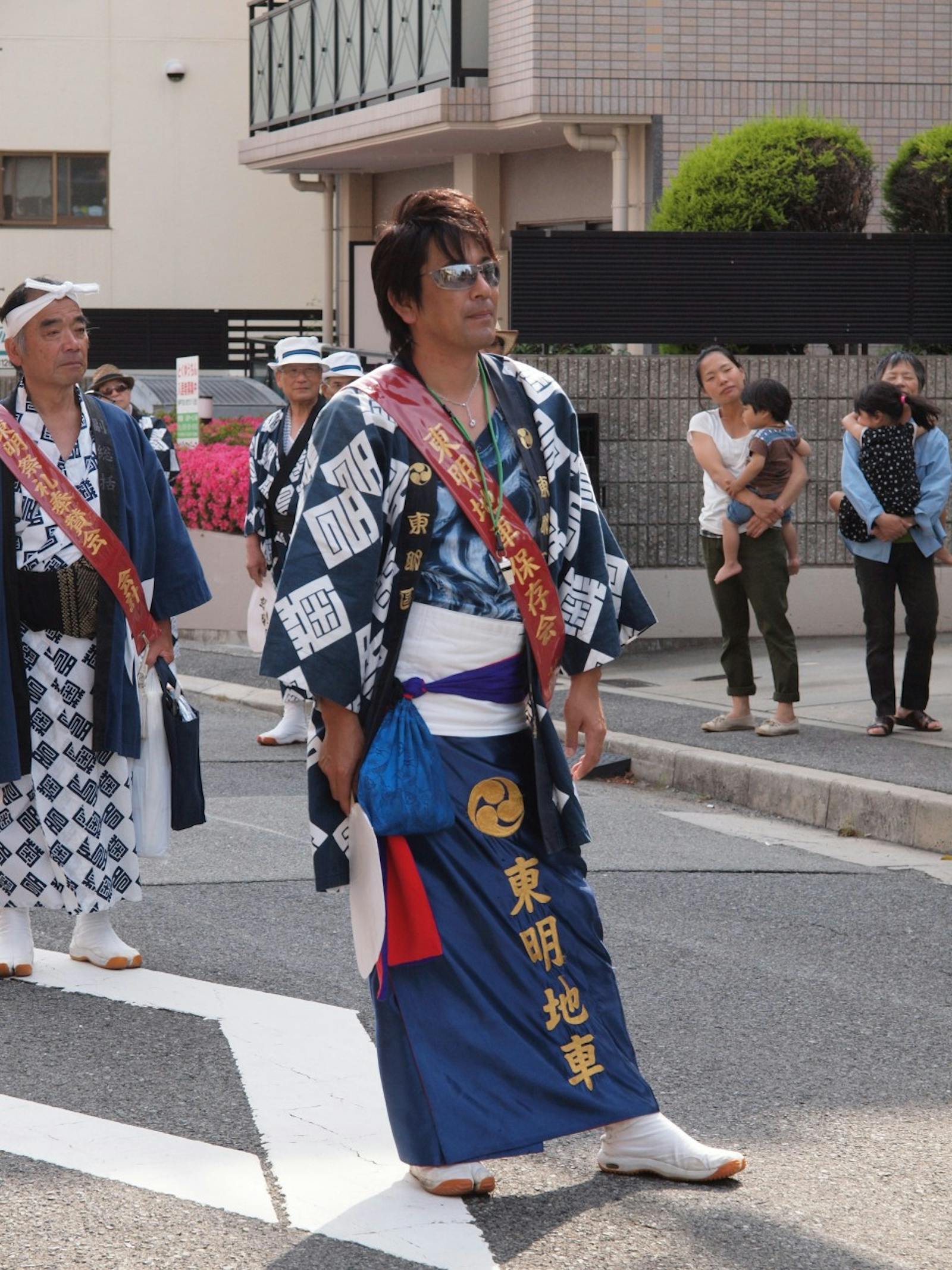 だんじり祭りの祭人